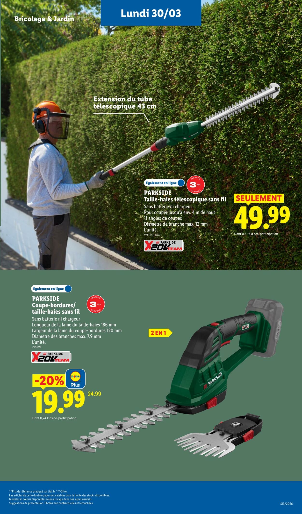 Catalogue Lidl 22.03.2026 - 01.04.2026