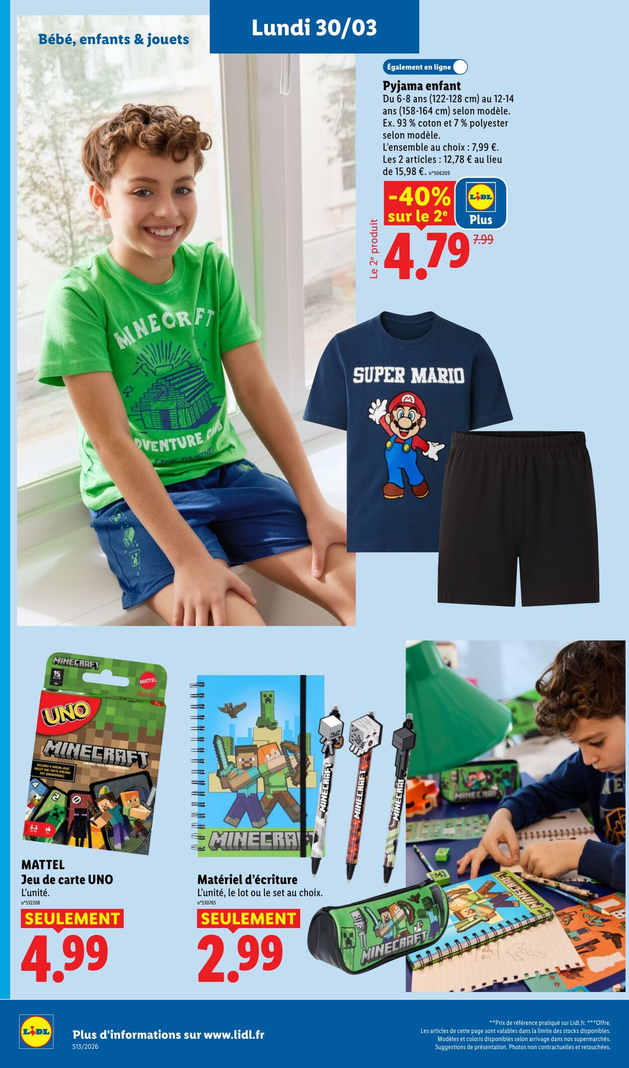 Catalogue Lidl 22.03.2026 - 01.04.2026