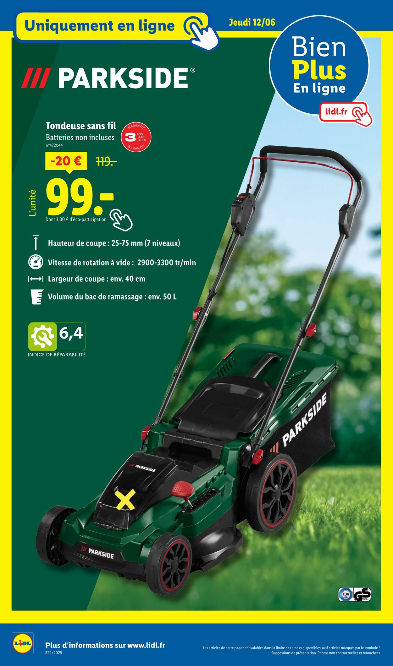 Catalogue Lidl 12.06.2025 - 18.06.2025