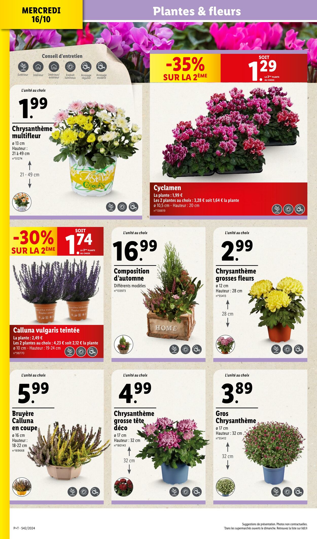 Catalogue Lidl 16.10.2024 - 22.10.2024