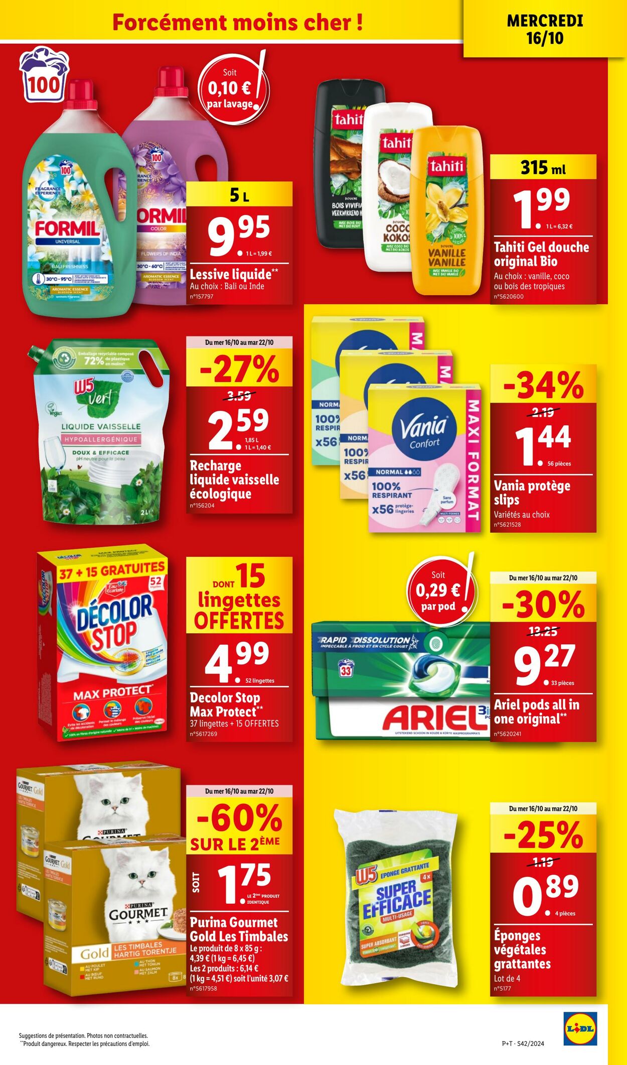 Catalogue Lidl 16.10.2024 - 22.10.2024