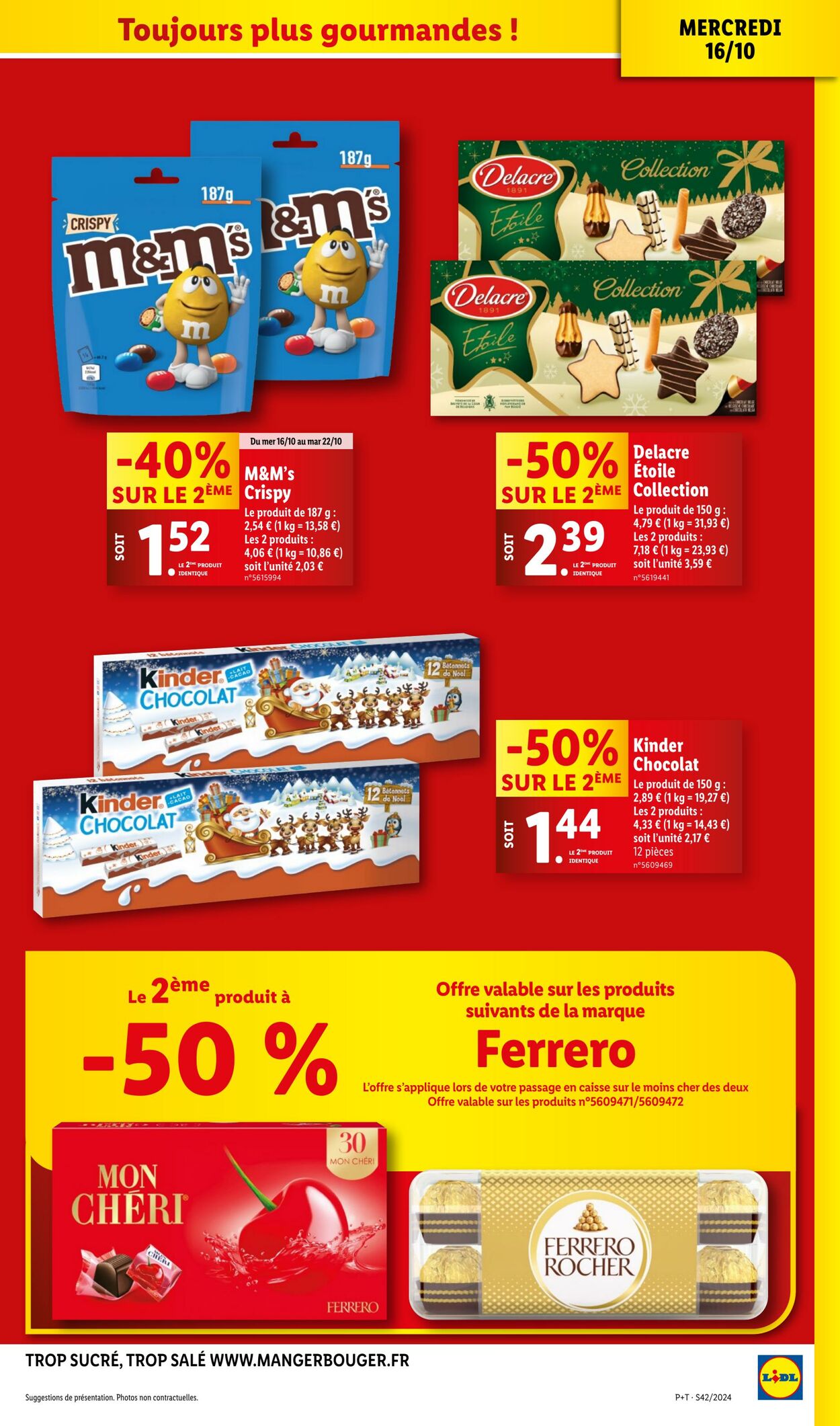 Catalogue Lidl 16.10.2024 - 22.10.2024