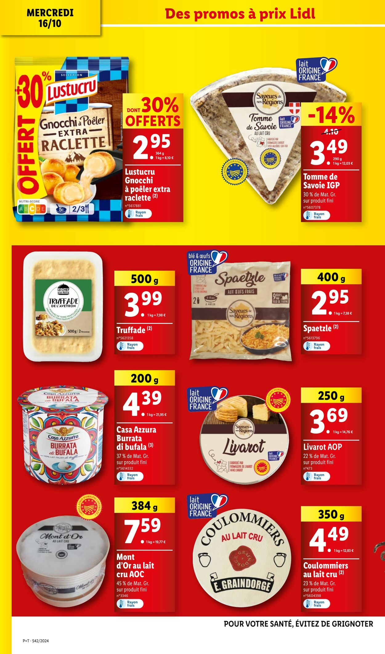 Catalogue Lidl 16.10.2024 - 22.10.2024