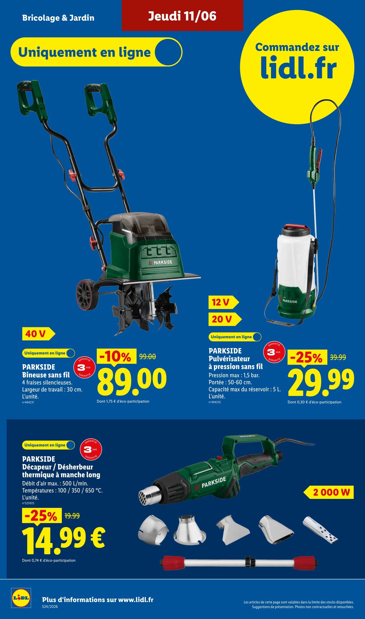 Catalogue Lidl 07.06.2026 - 17.06.2026