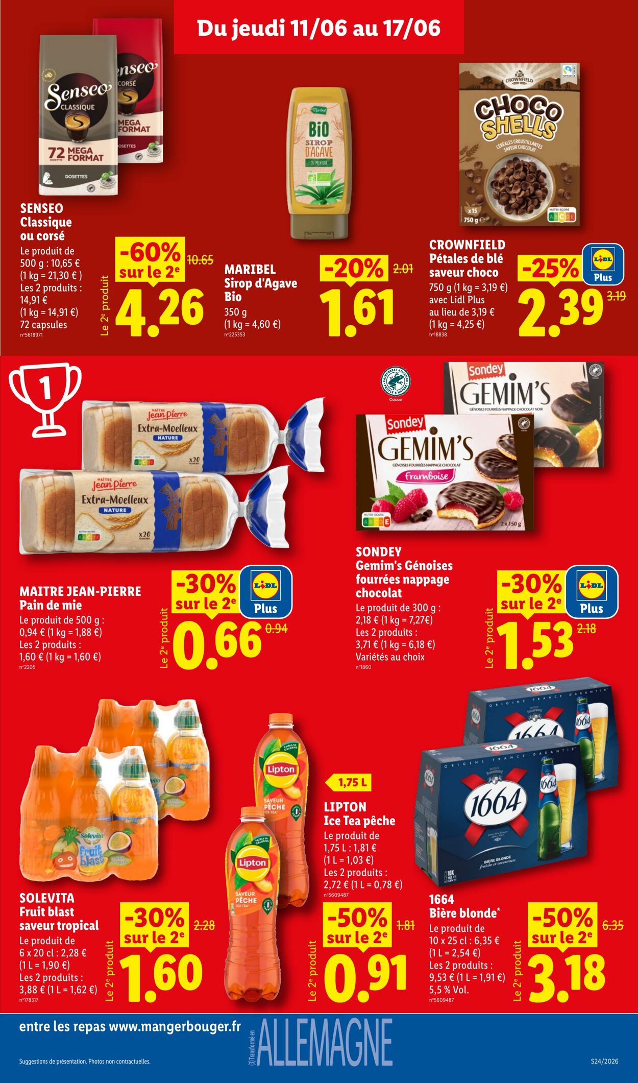 Catalogue Lidl 07.06.2026 - 17.06.2026
