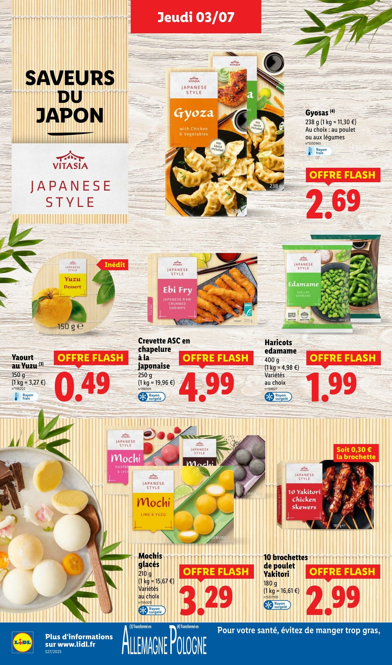 Catalogue Lidl 03.07.2025 - 09.07.2025