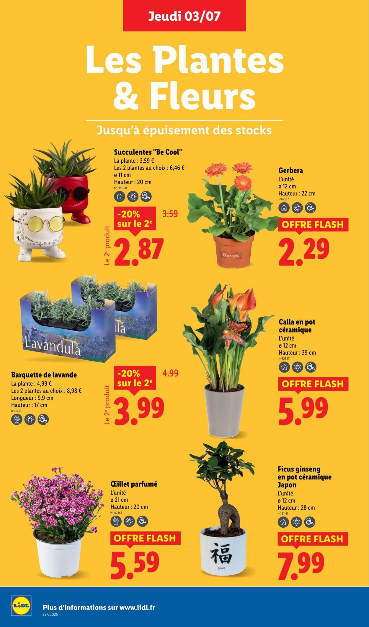 Catalogue Lidl 03.07.2025 - 09.07.2025