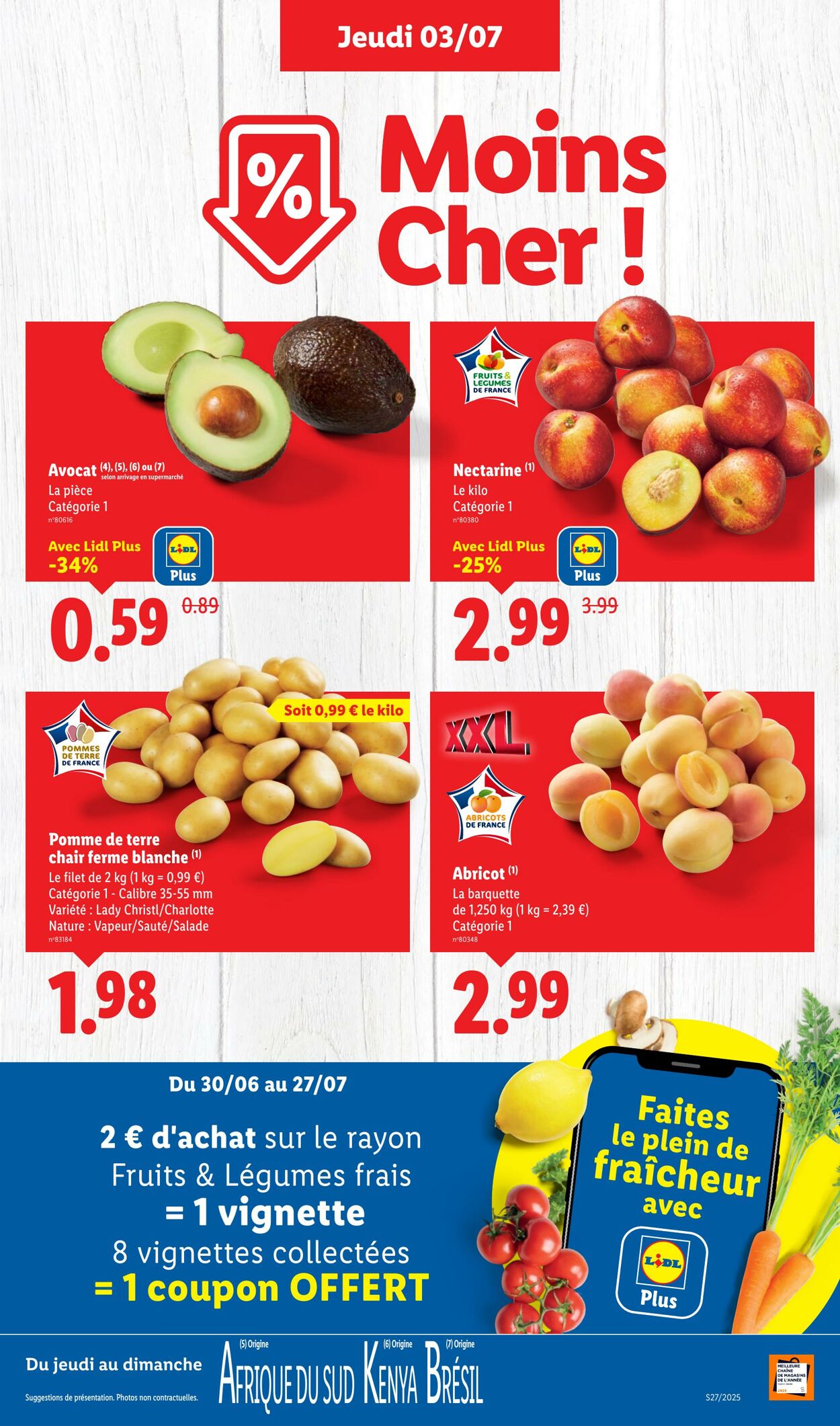Catalogue Lidl 03.07.2025 - 09.07.2025