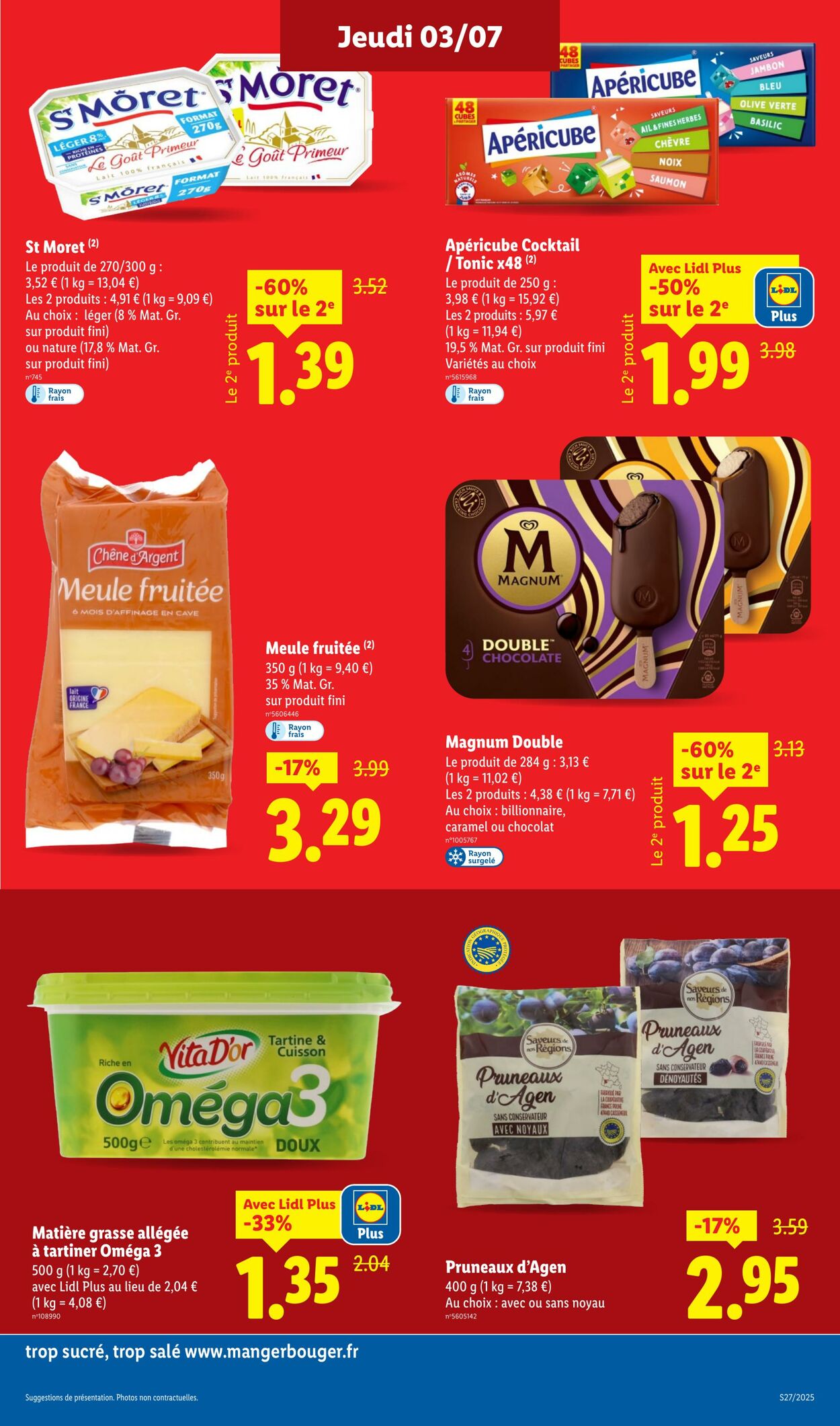 Catalogue Lidl 03.07.2025 - 09.07.2025