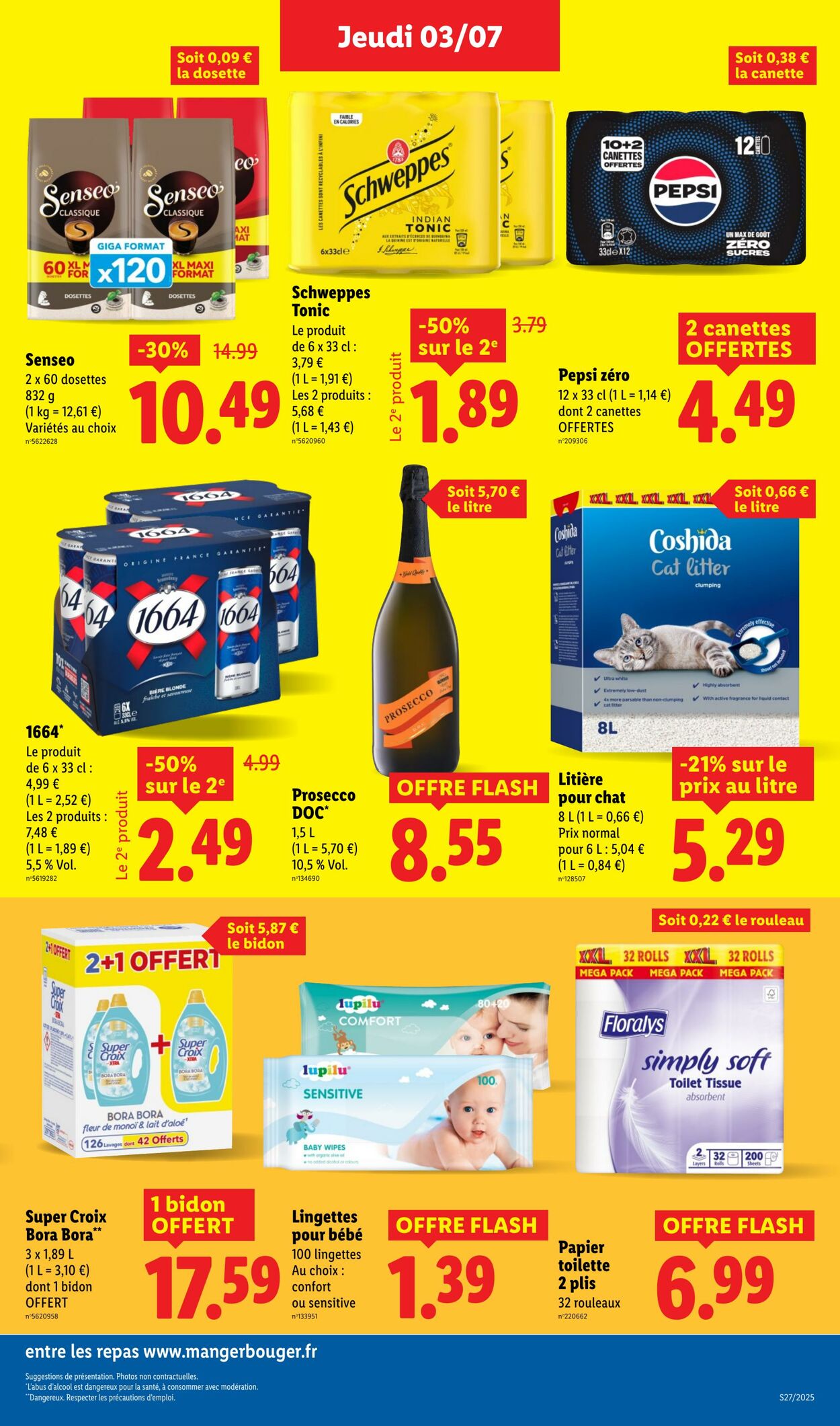 Catalogue Lidl 03.07.2025 - 09.07.2025