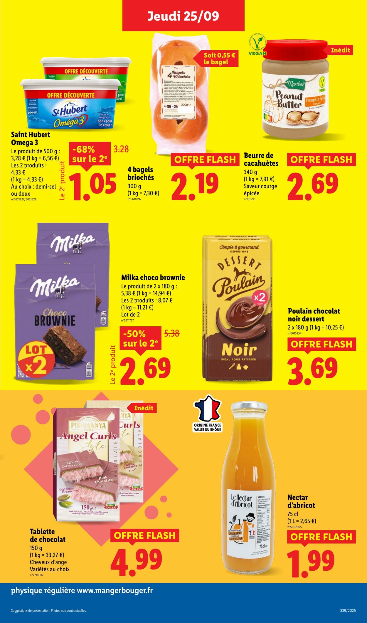 Catalogue Lidl 25.09.2025 - 01.10.2025
