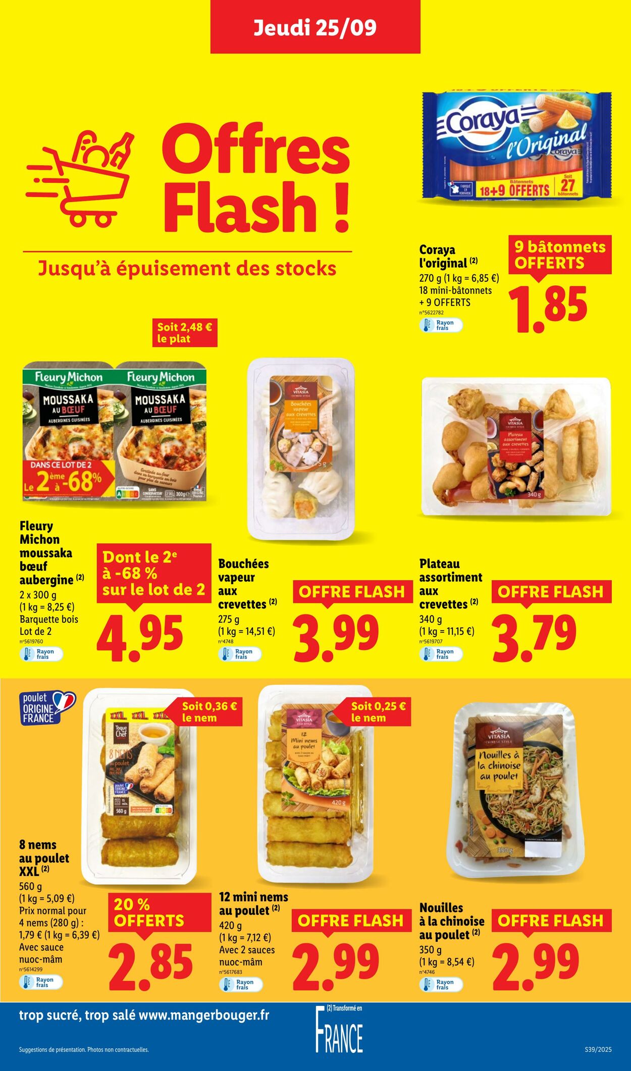 Catalogue Lidl 25.09.2025 - 01.10.2025