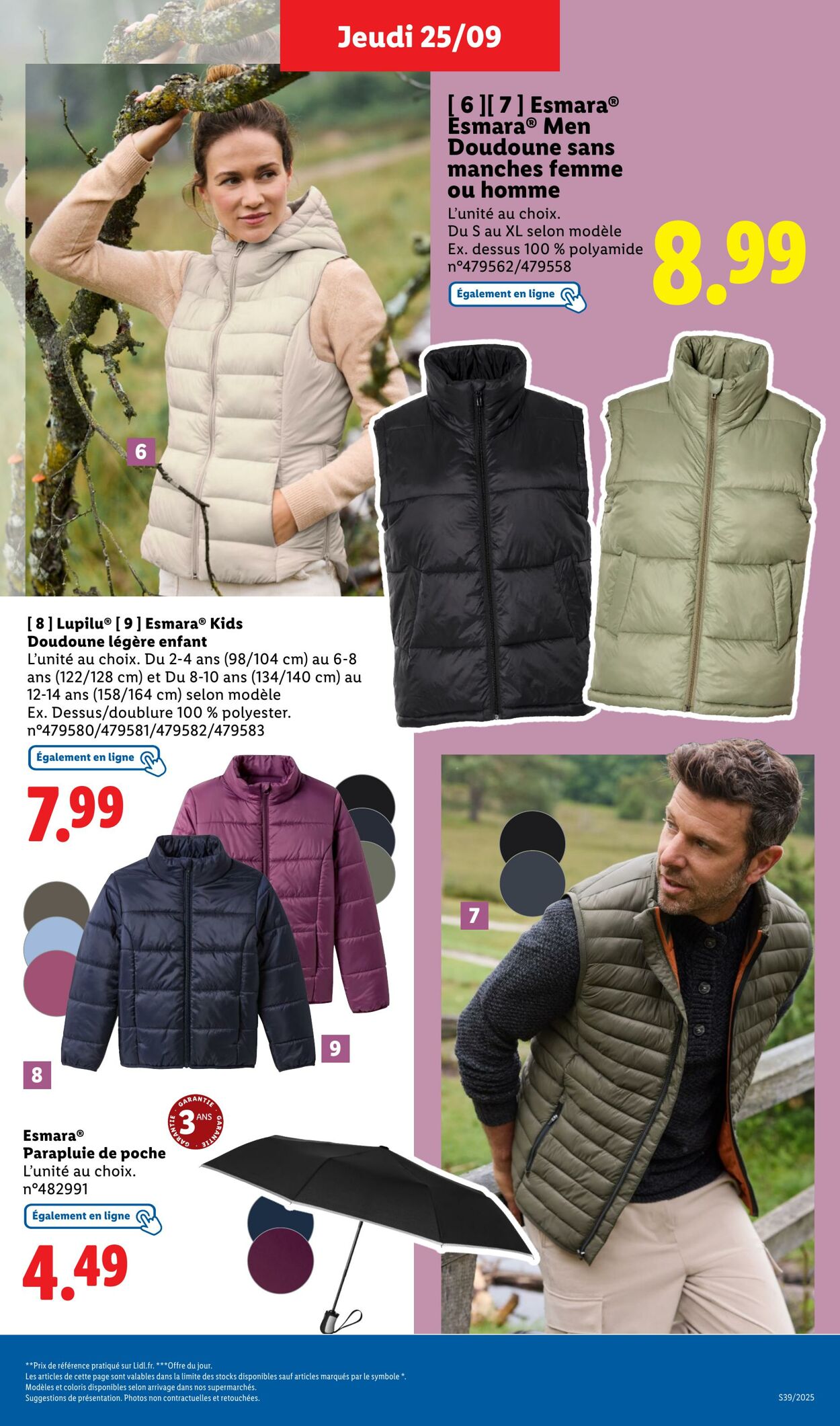 Catalogue Lidl 25.09.2025 - 01.10.2025