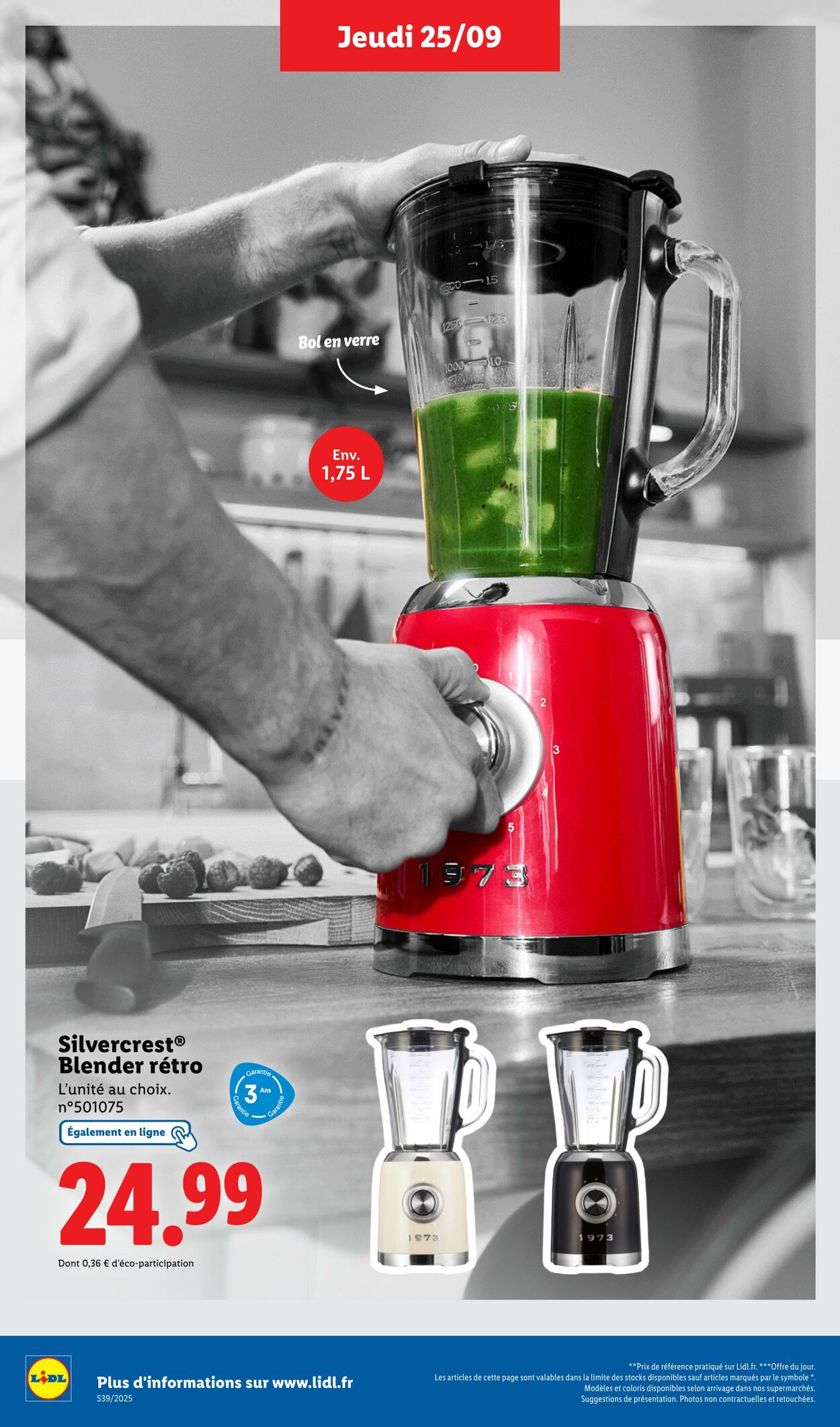 Catalogue Lidl 25.09.2025 - 01.10.2025