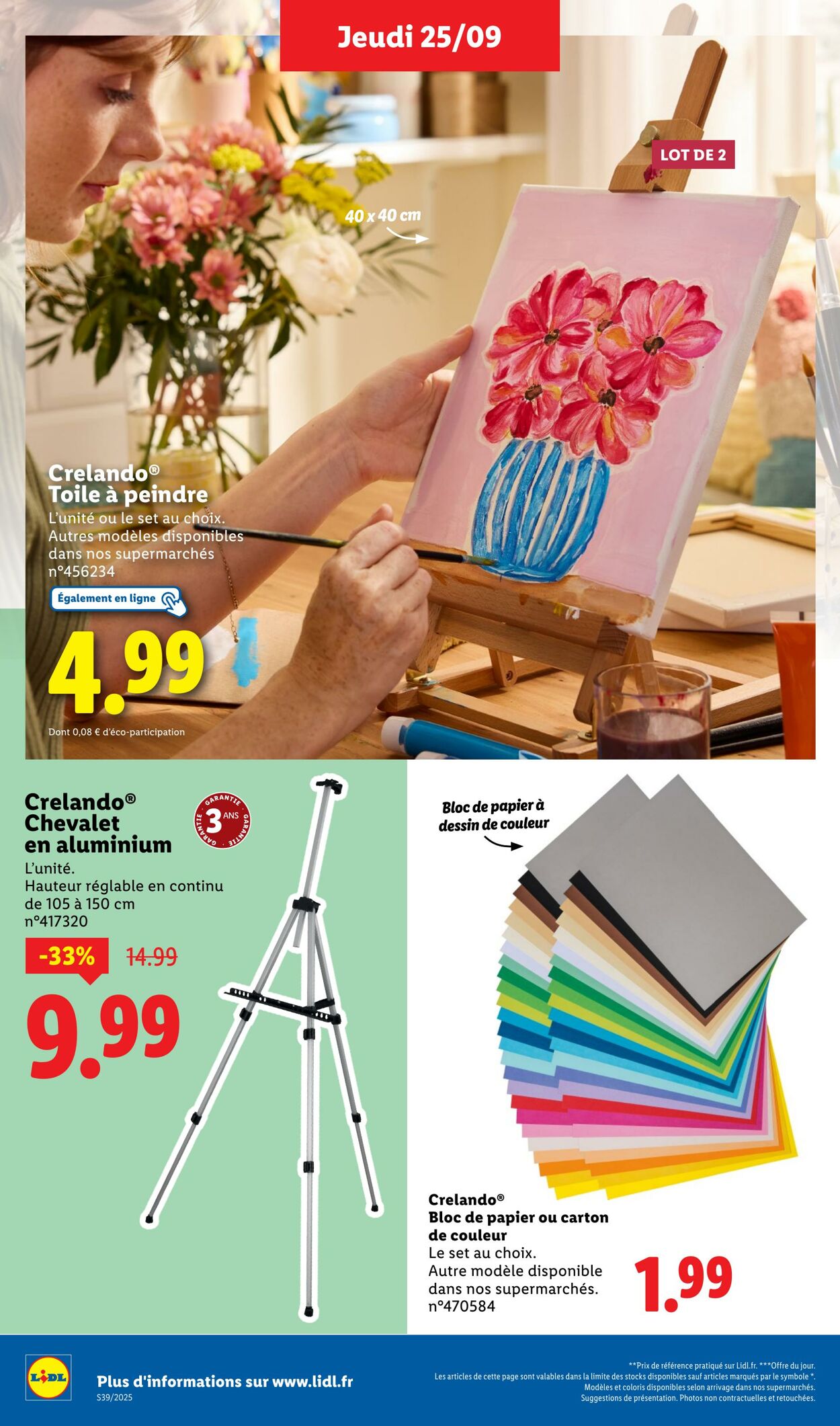 Catalogue Lidl 25.09.2025 - 01.10.2025