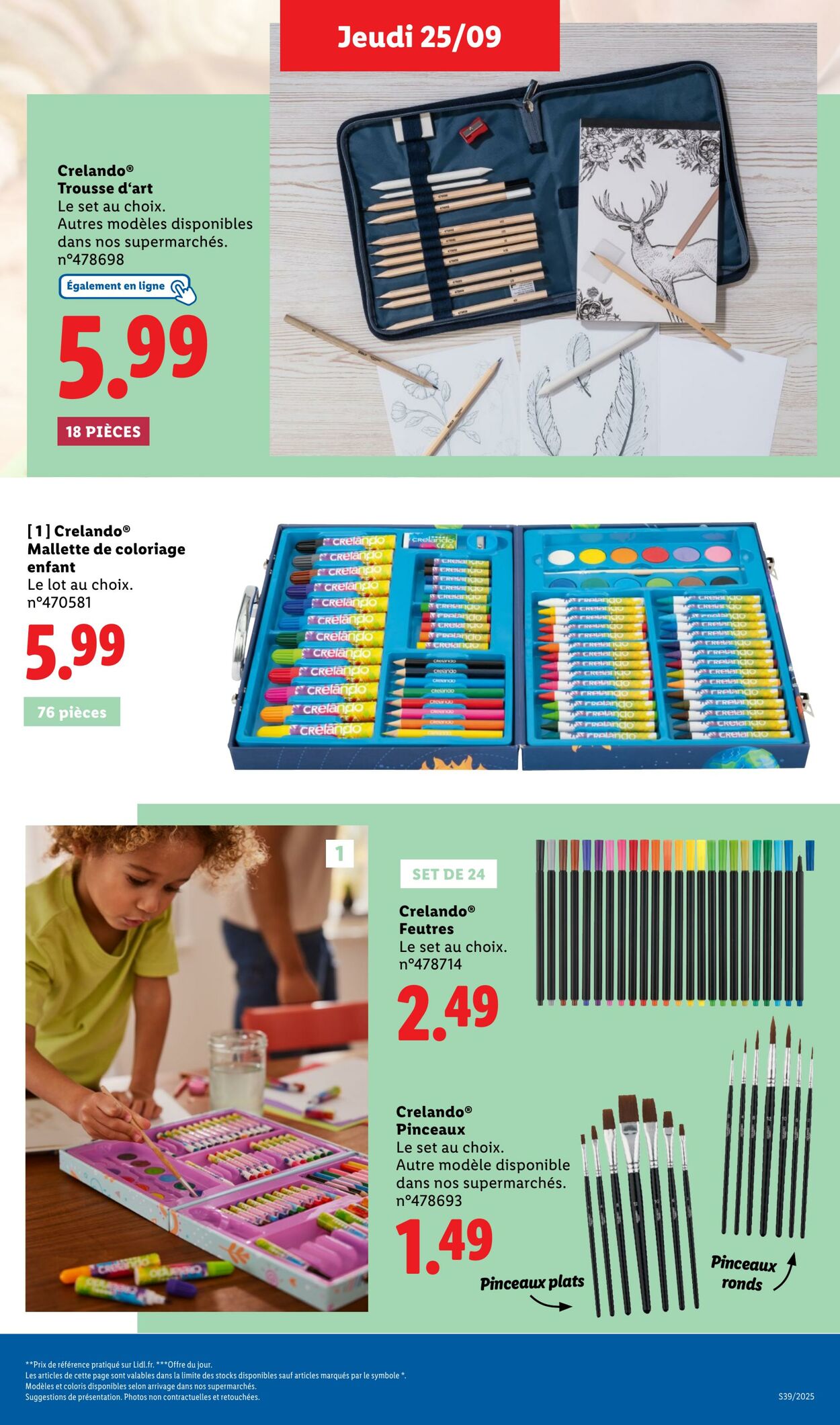 Catalogue Lidl 25.09.2025 - 01.10.2025