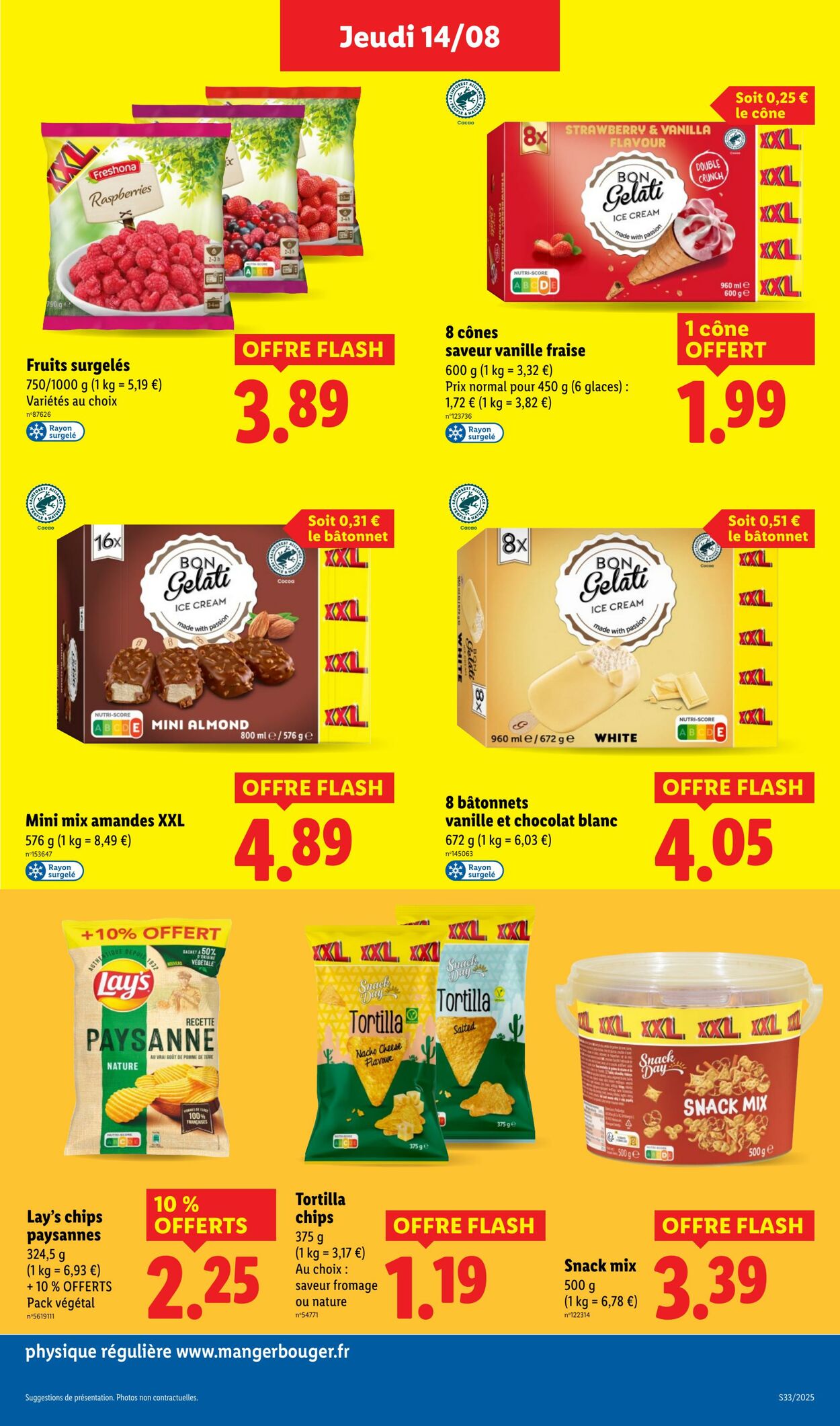 Catalogue Lidl 14.08.2025 - 20.08.2025
