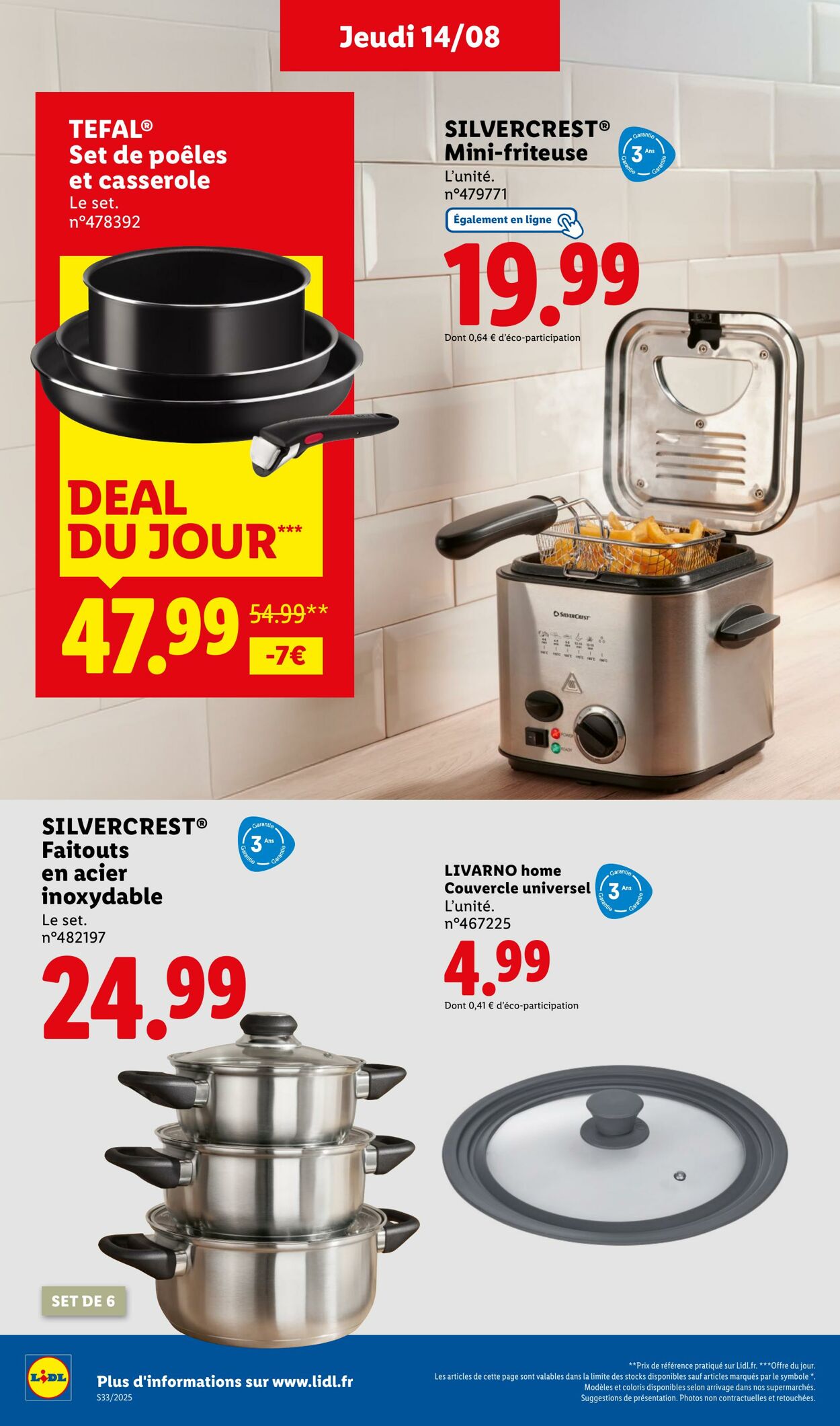Catalogue Lidl 14.08.2025 - 20.08.2025