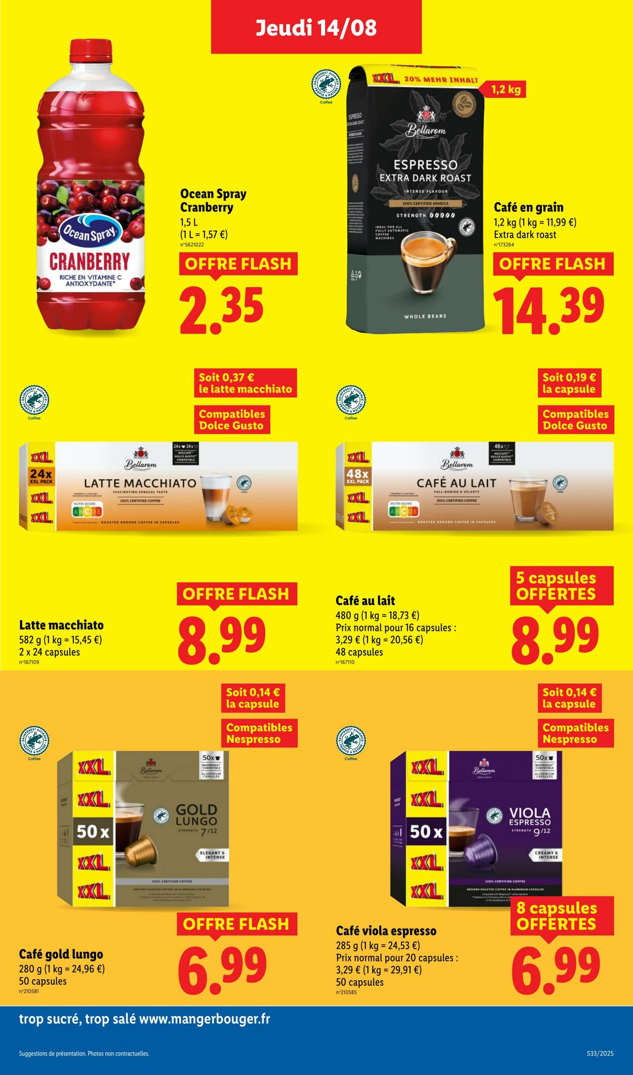Catalogue Lidl 14.08.2025 - 20.08.2025