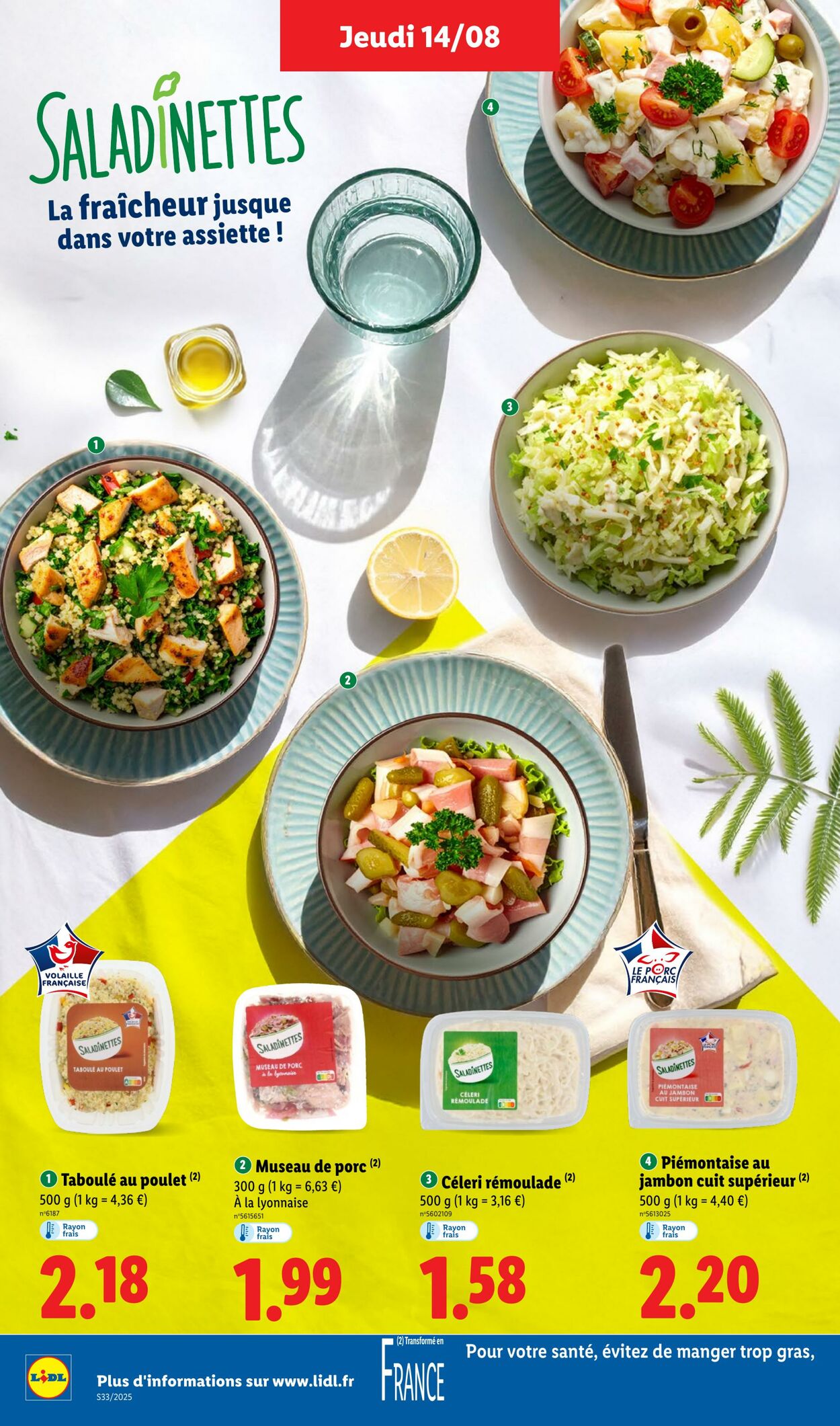 Catalogue Lidl 14.08.2025 - 20.08.2025
