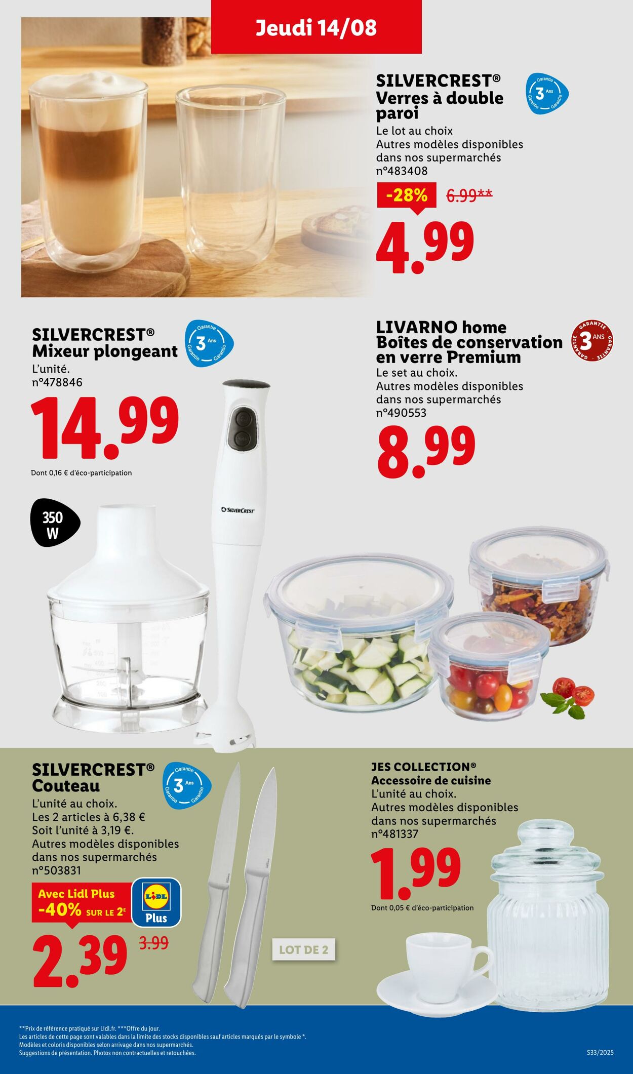 Catalogue Lidl 14.08.2025 - 20.08.2025