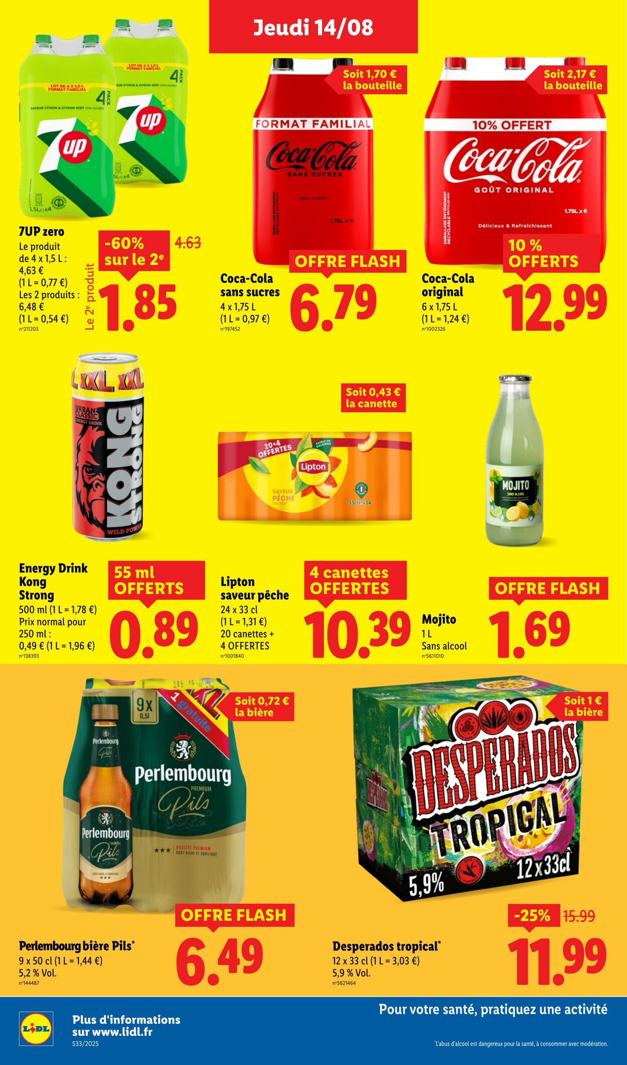 Catalogue Lidl 14.08.2025 - 20.08.2025