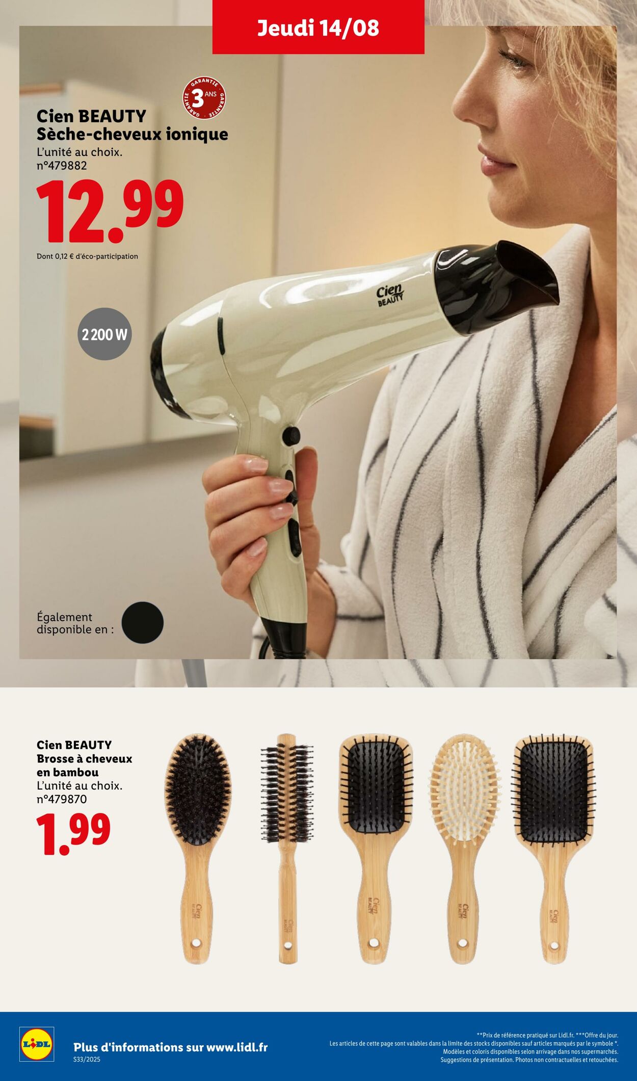 Catalogue Lidl 14.08.2025 - 20.08.2025