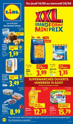Catalogue Lidl 14.08.2025 - 20.08.2025