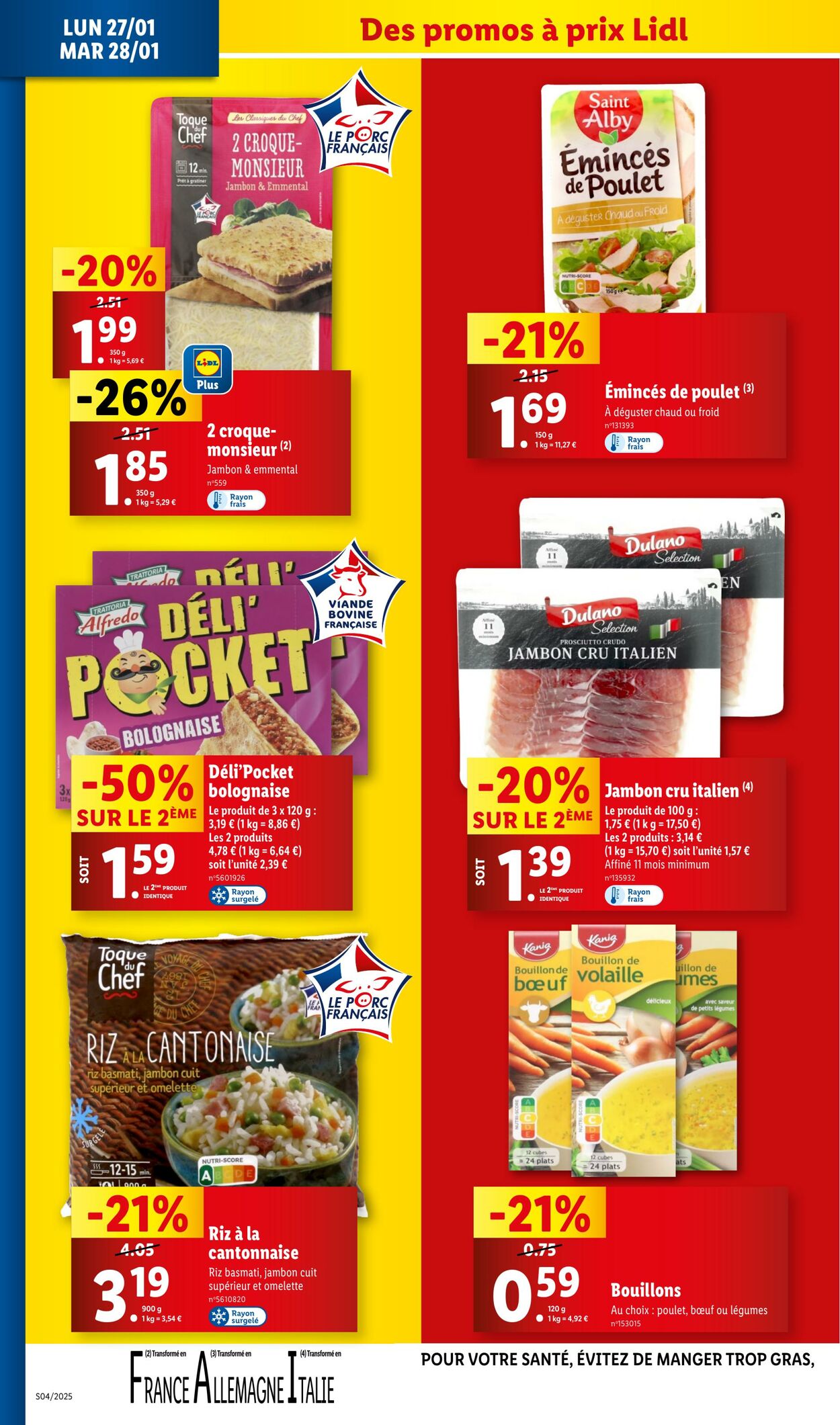 Catalogue Lidl 22.01.2025 - 28.01.2025