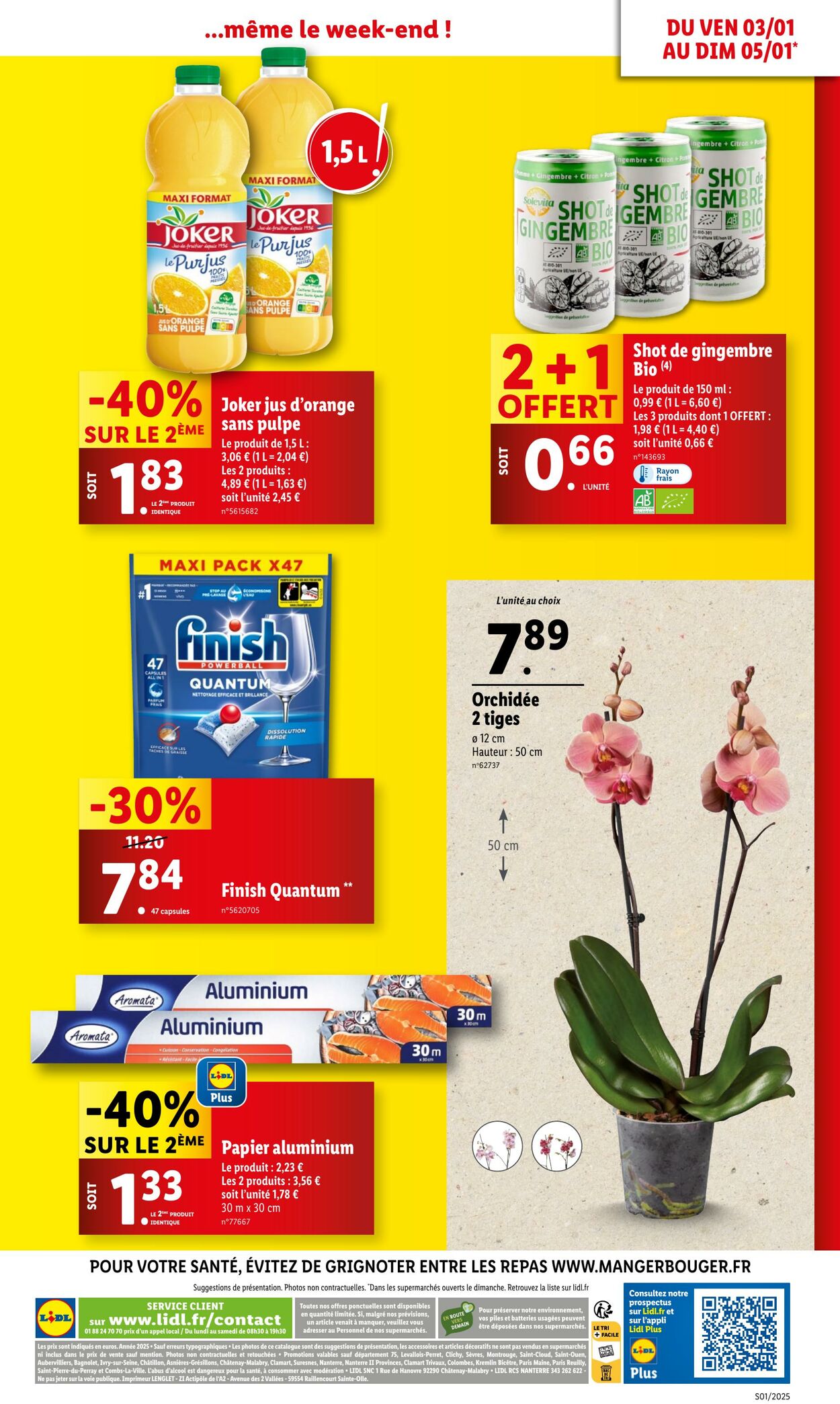 Catalogue Lidl 02.01.2025 - 07.01.2025