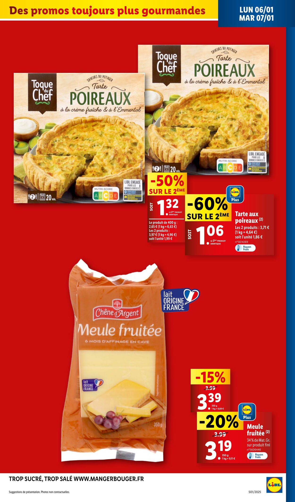 Catalogue Lidl 02.01.2025 - 07.01.2025