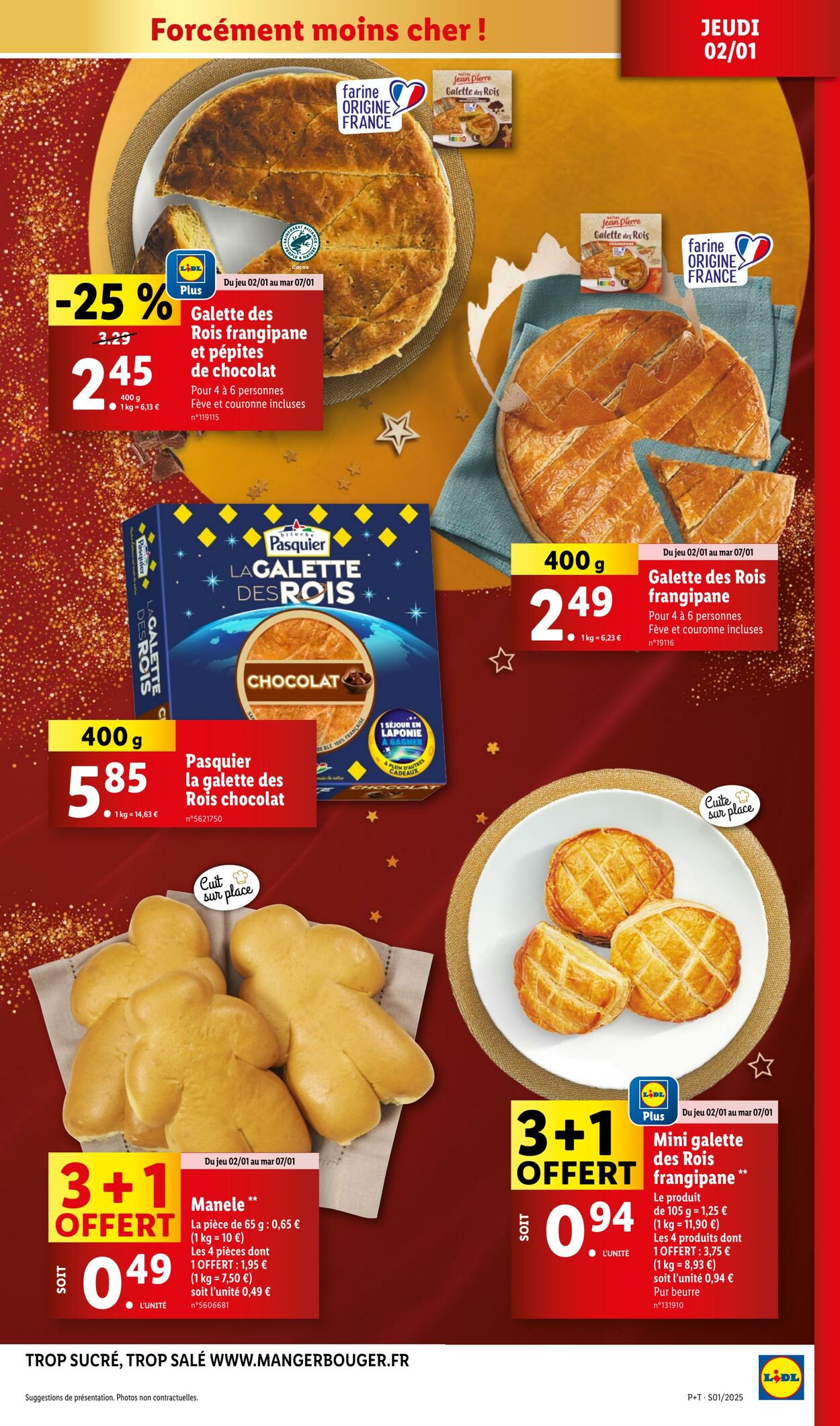 Catalogue Lidl 02.01.2025 - 07.01.2025