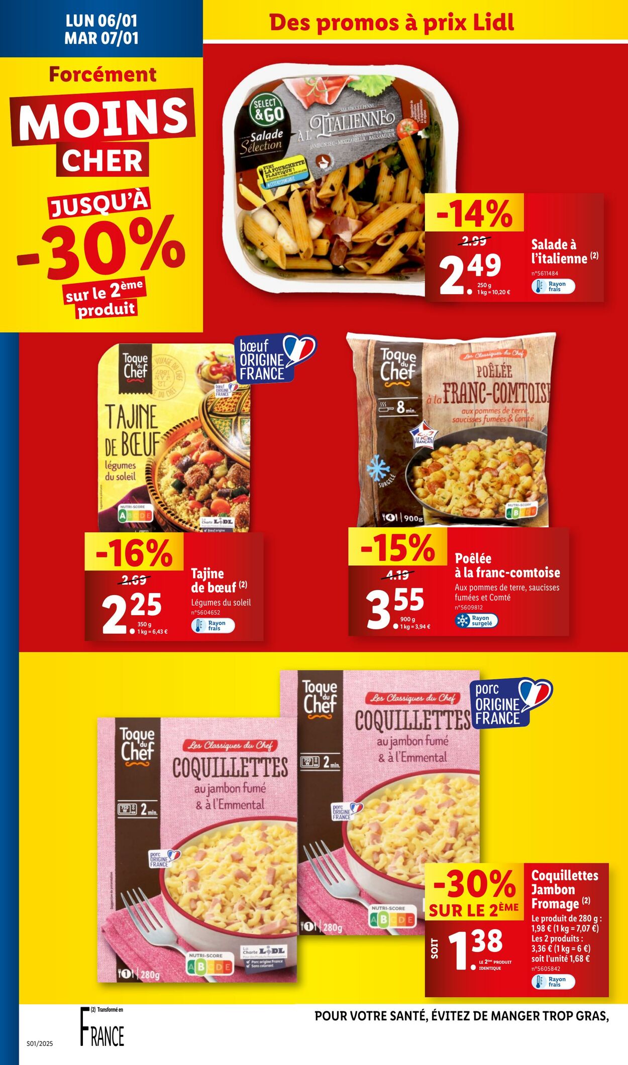 Catalogue Lidl 02.01.2025 - 07.01.2025