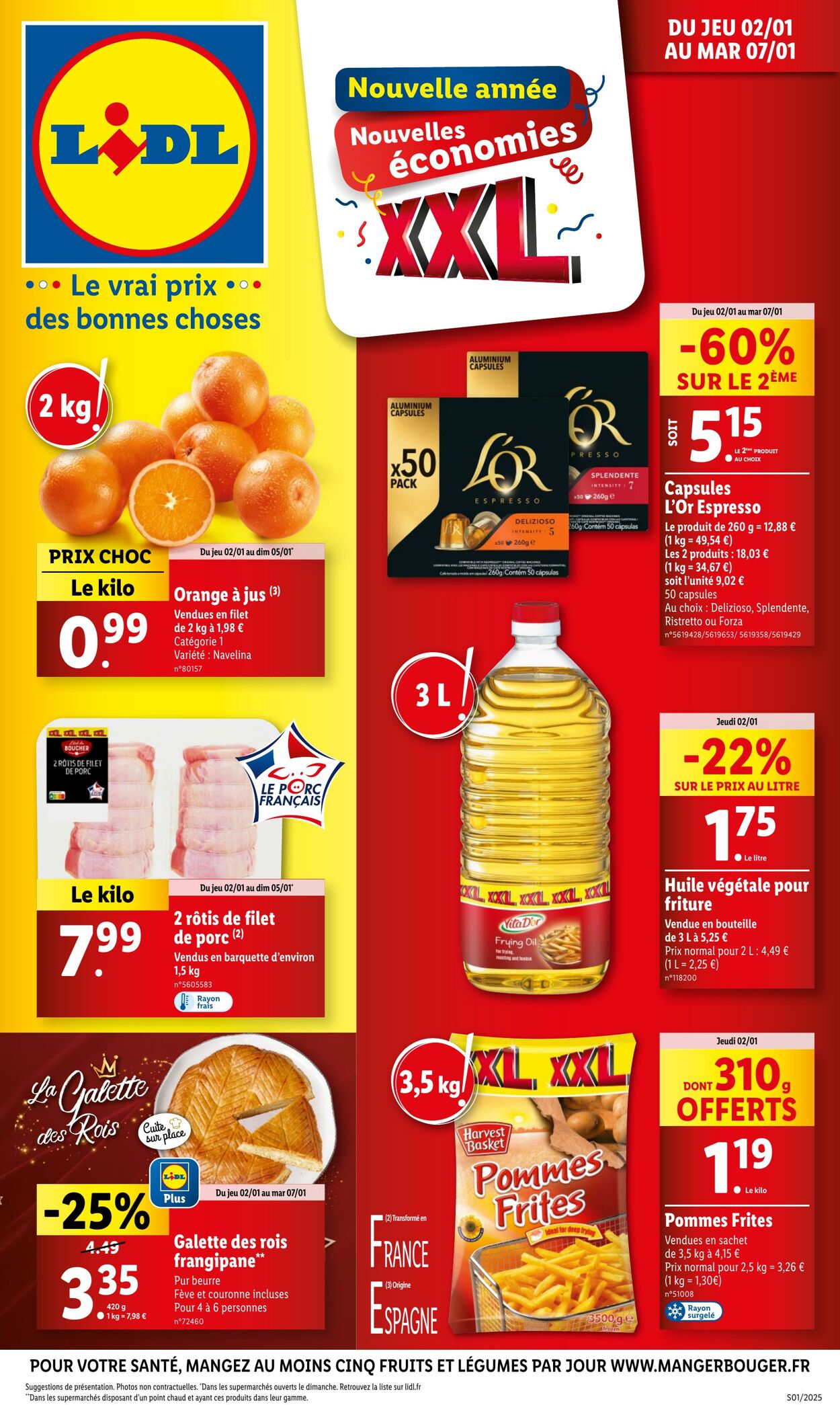 Catalogue Lidl 02.01.2025 - 07.01.2025