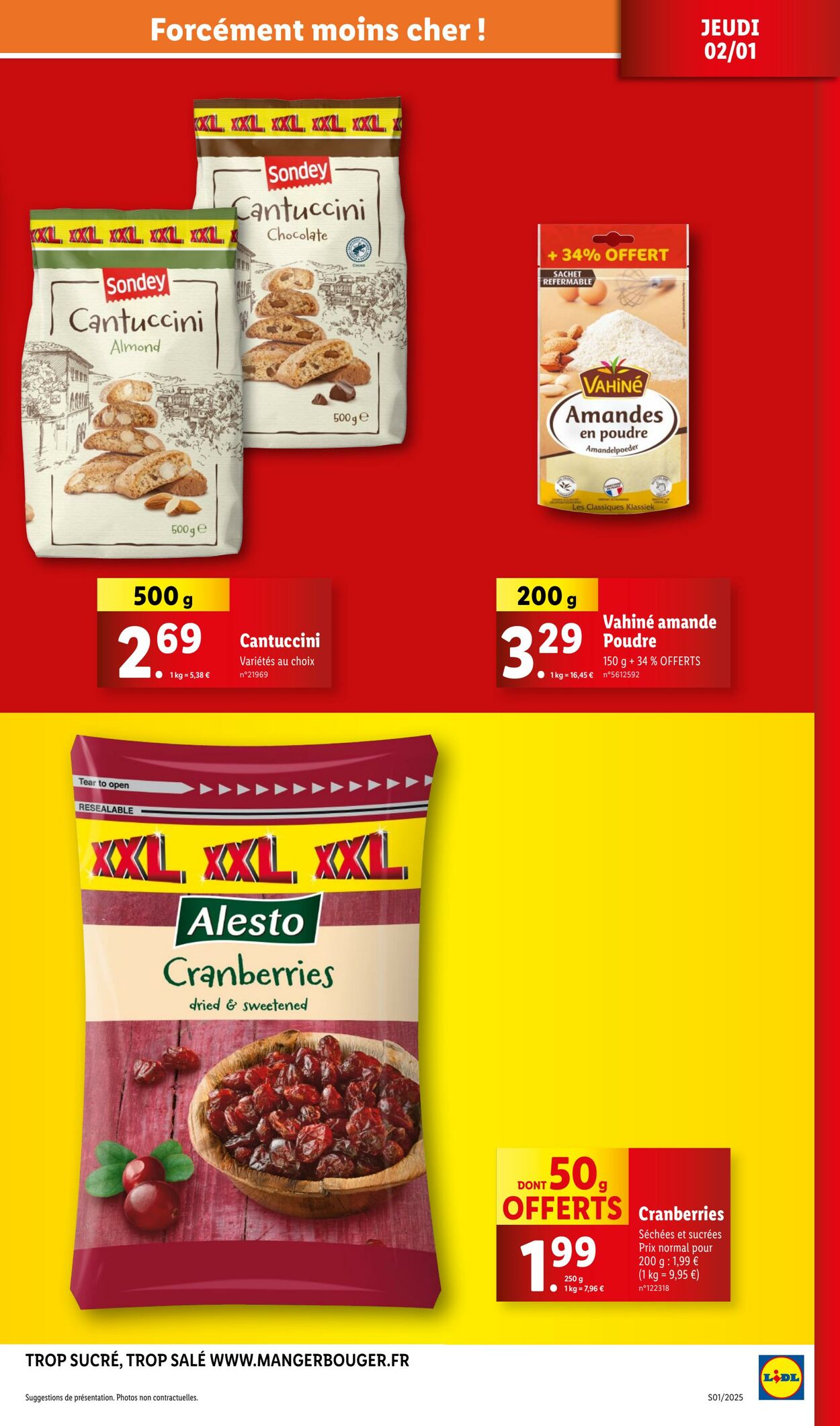 Catalogue Lidl 02.01.2025 - 07.01.2025