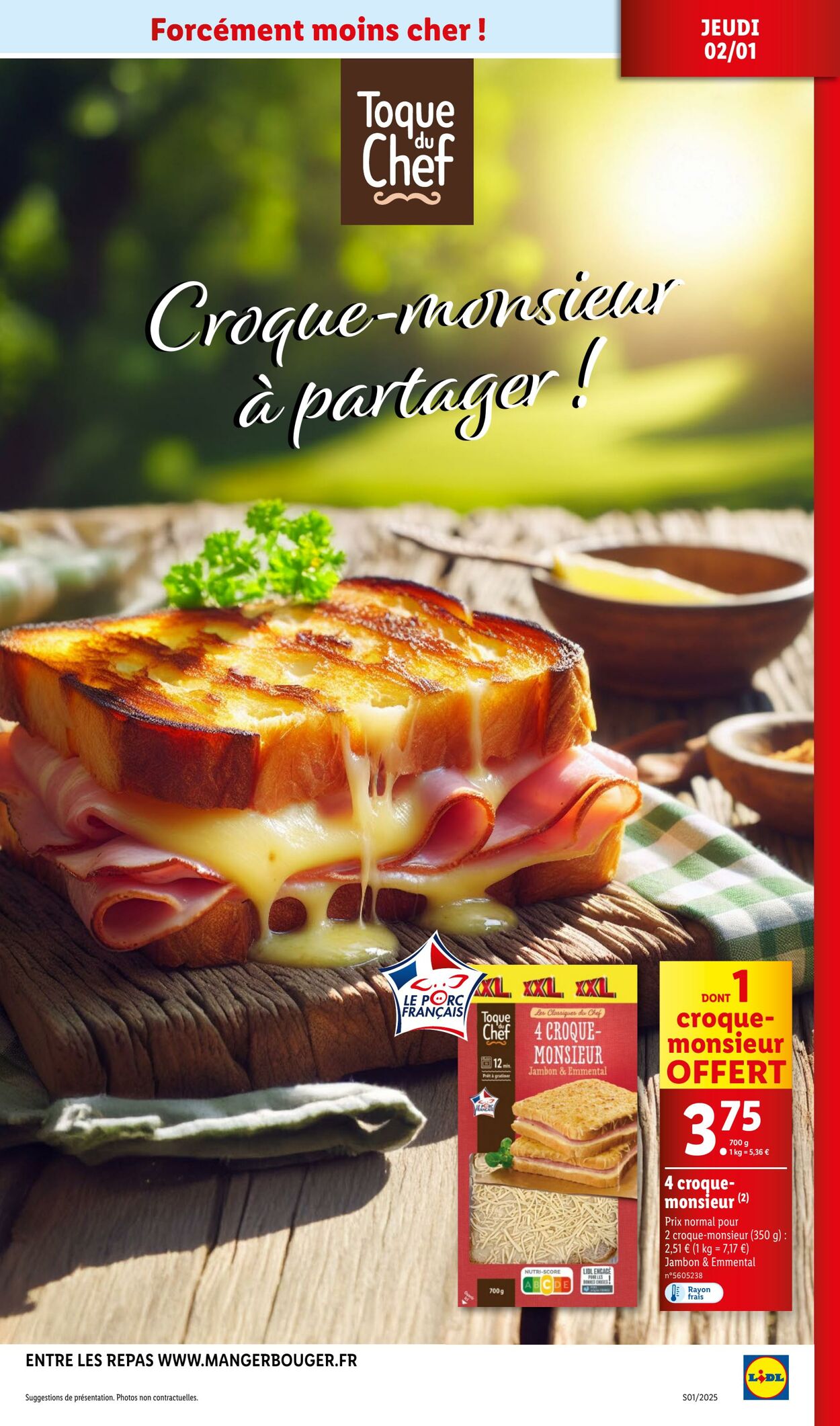 Catalogue Lidl 02.01.2025 - 07.01.2025