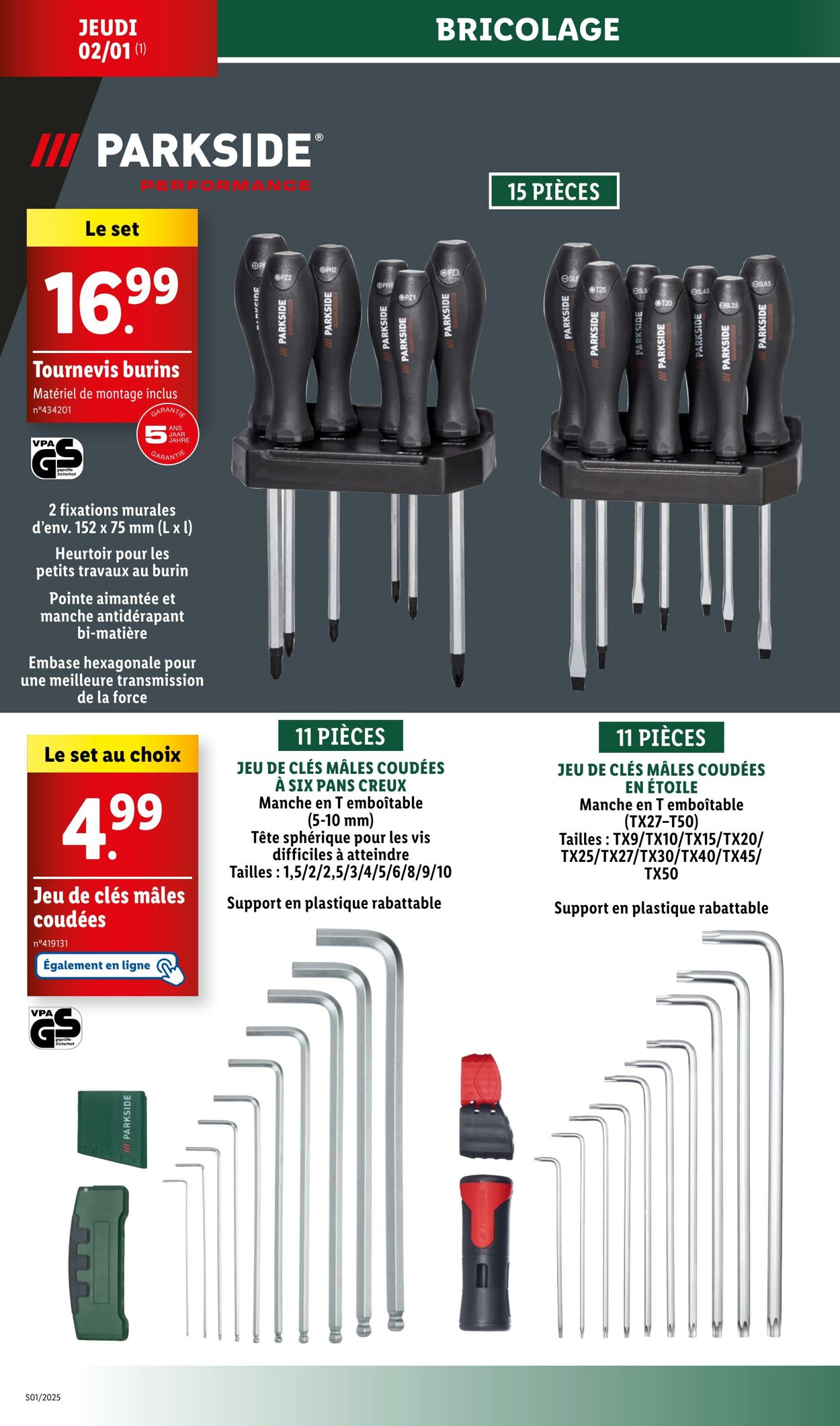 Catalogue Lidl 02.01.2025 - 07.01.2025