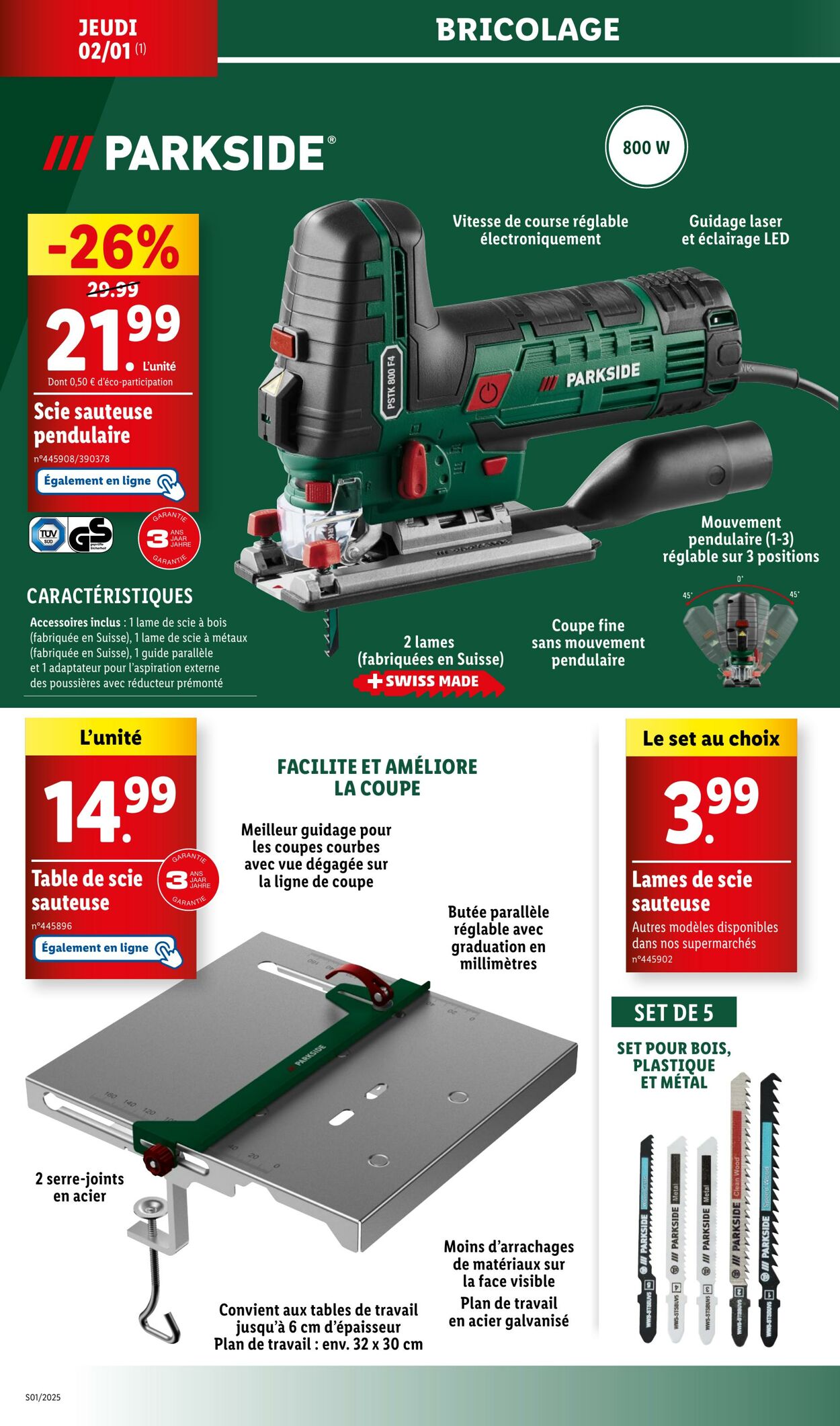 Catalogue Lidl 02.01.2025 - 07.01.2025