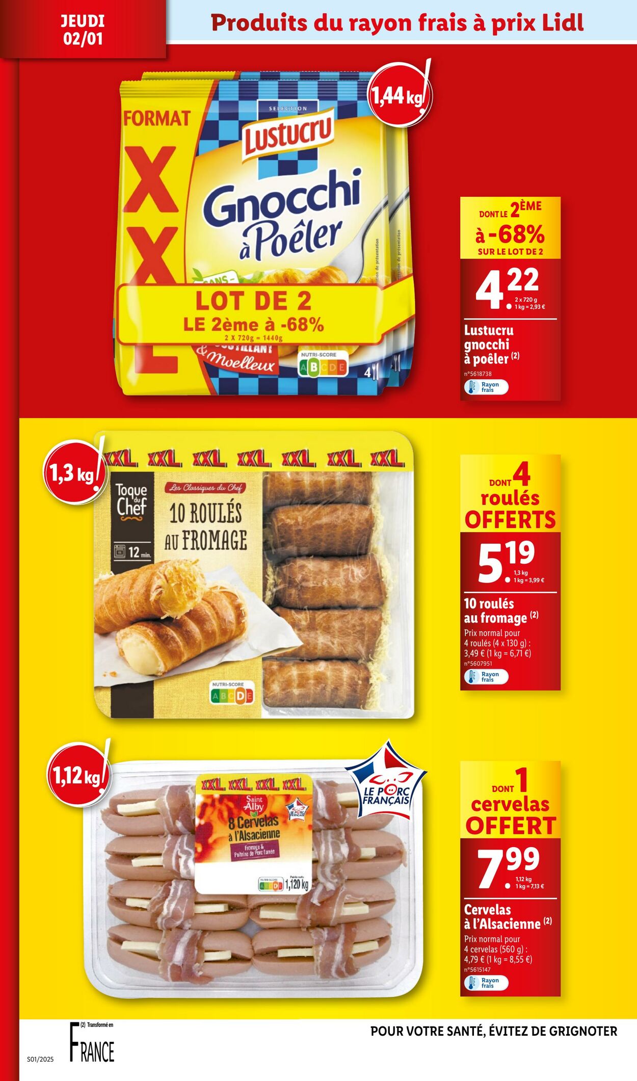 Catalogue Lidl 02.01.2025 - 07.01.2025