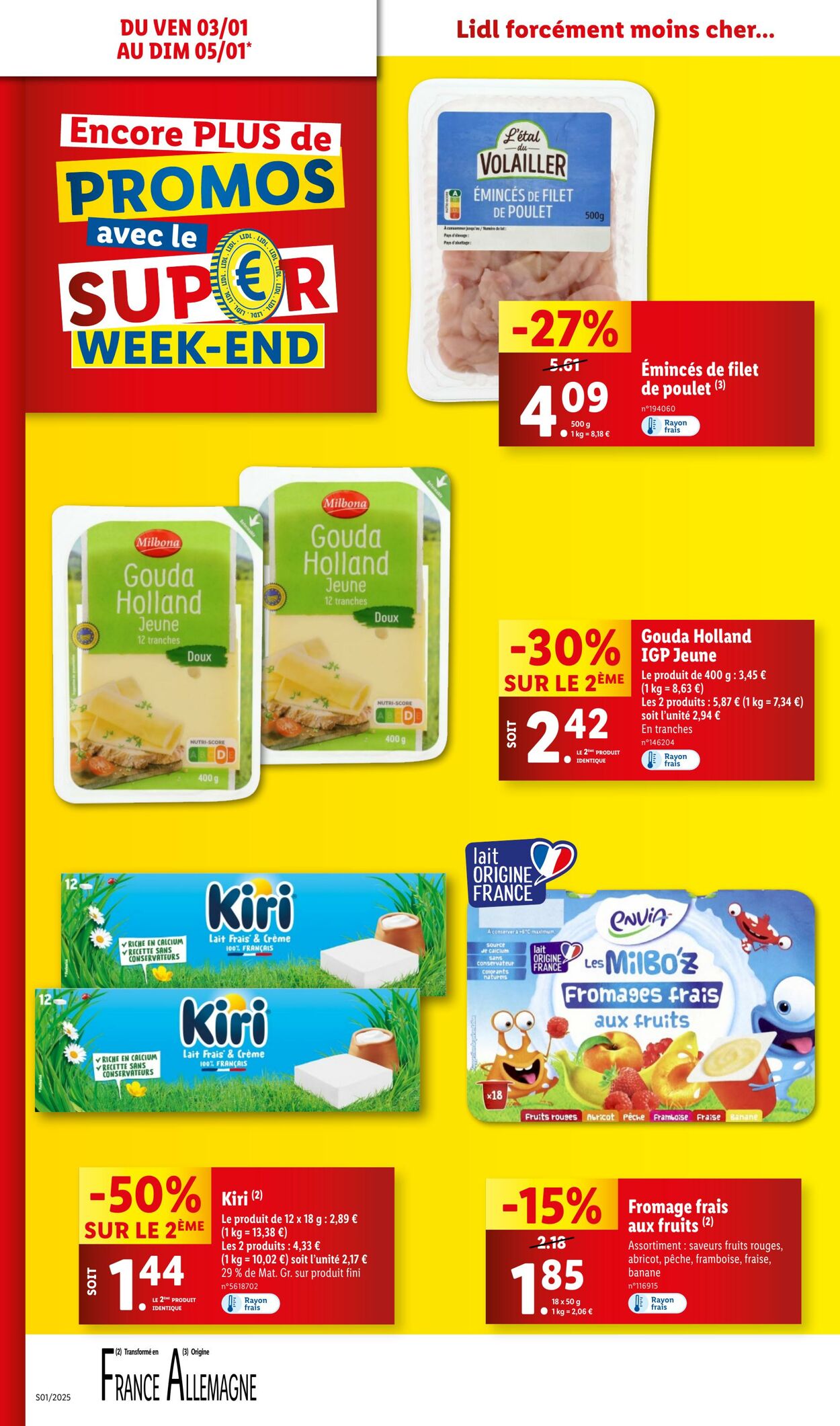 Catalogue Lidl 02.01.2025 - 07.01.2025