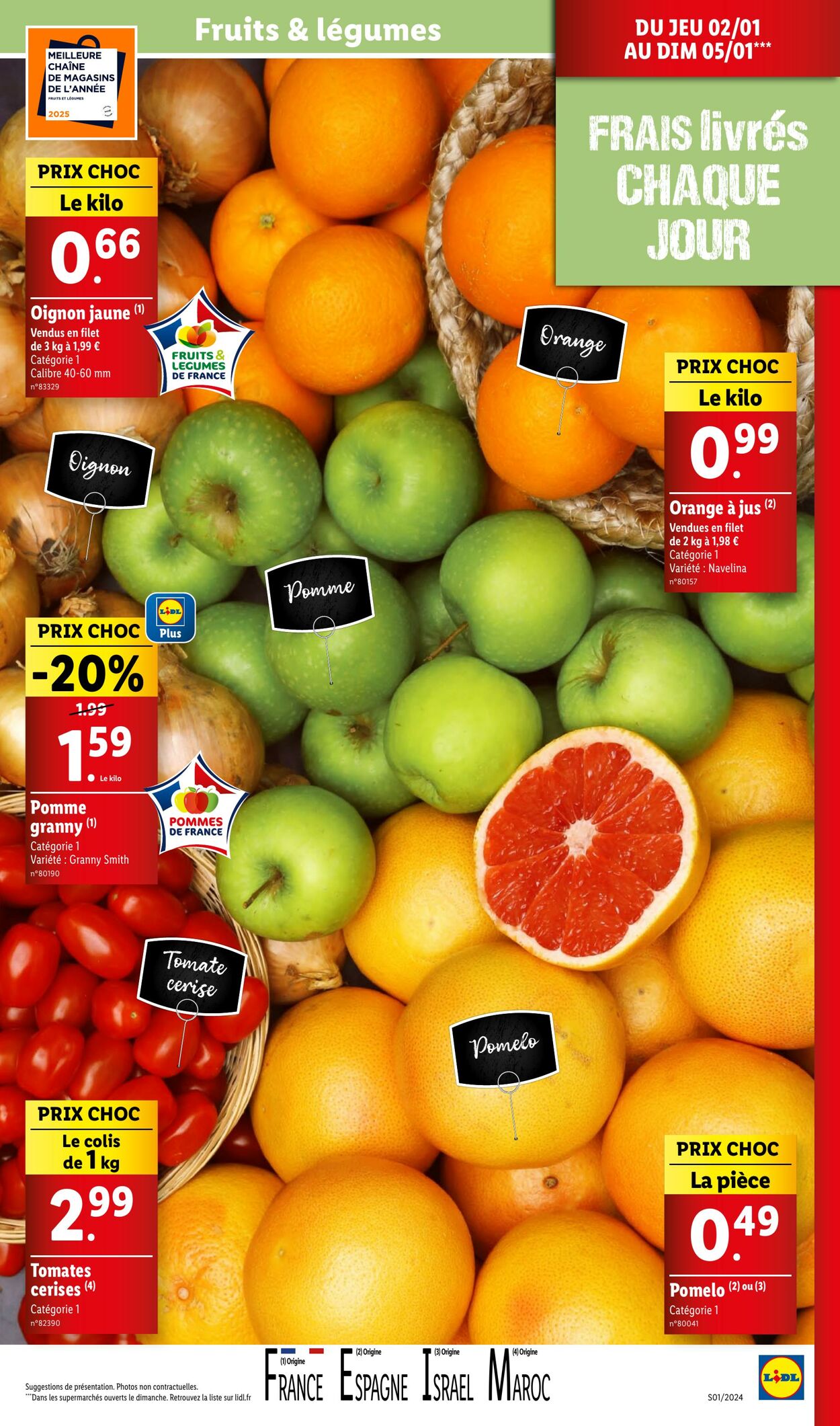 Catalogue Lidl 02.01.2025 - 07.01.2025