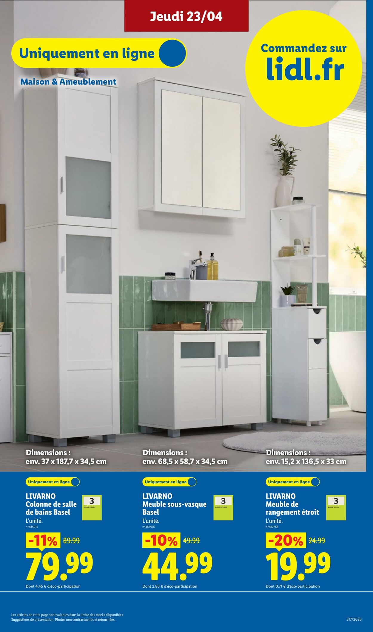 Catalogue Lidl 19.04.2026 - 29.04.2026