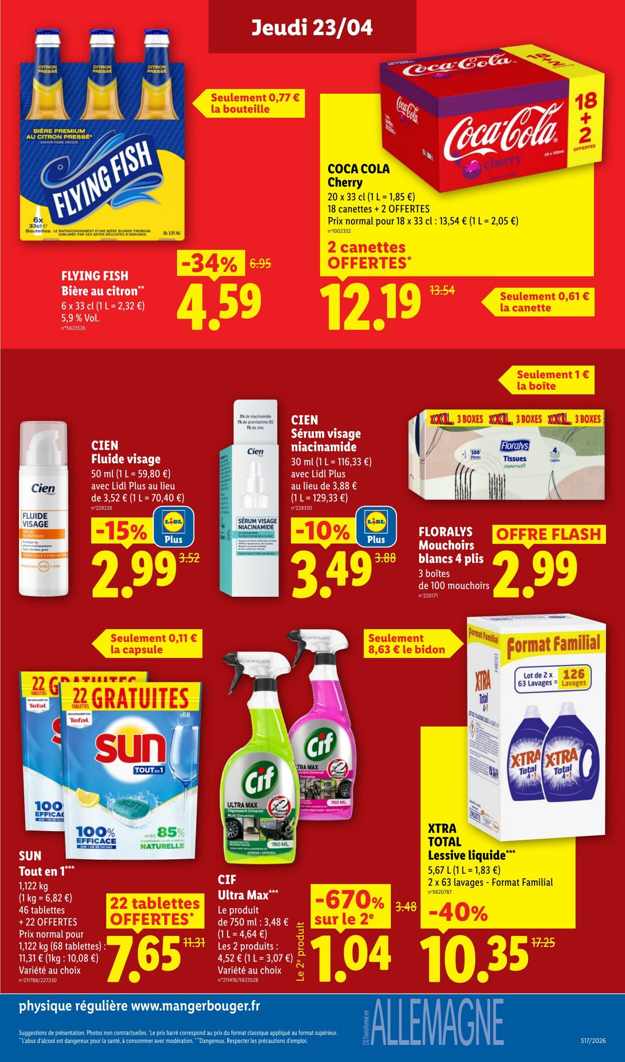 Catalogue Lidl 19.04.2026 - 29.04.2026