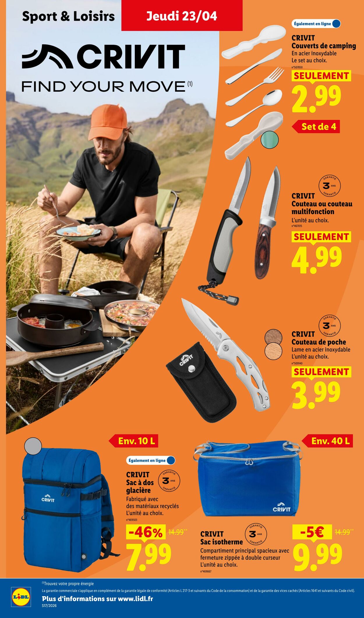 Catalogue Lidl 19.04.2026 - 29.04.2026
