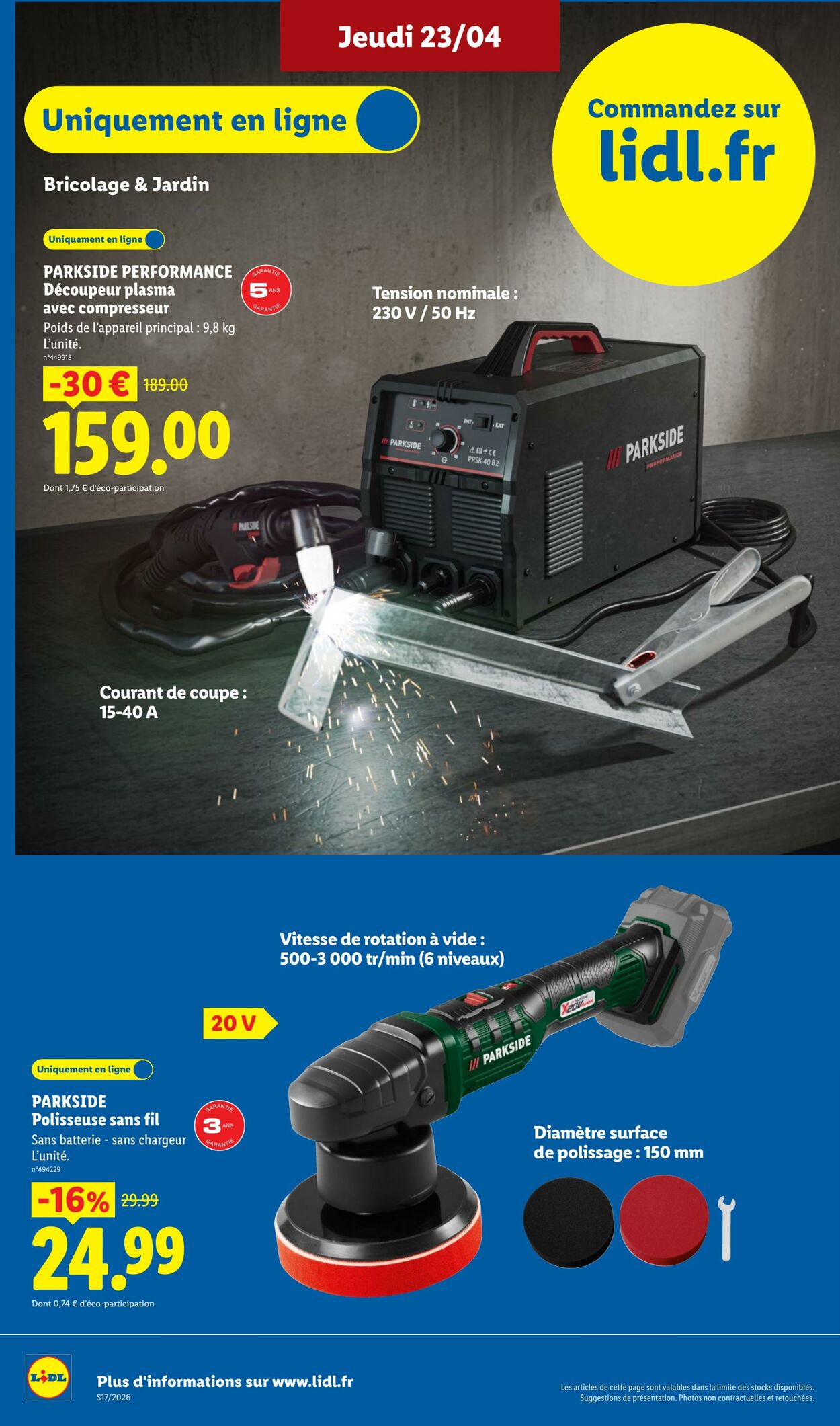 Catalogue Lidl 19.04.2026 - 29.04.2026