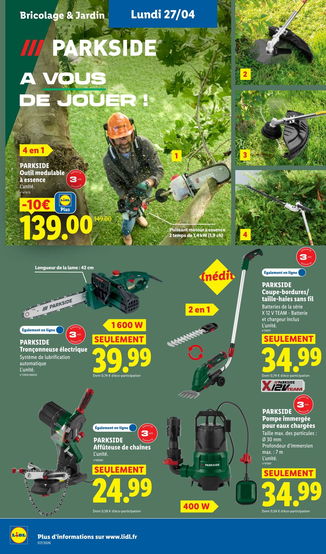 Catalogue Lidl 19.04.2026 - 29.04.2026