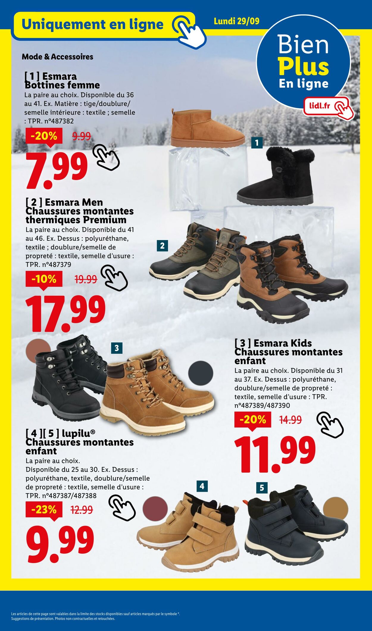 Catalogue Lidl 25.09.2025 - 01.10.2025