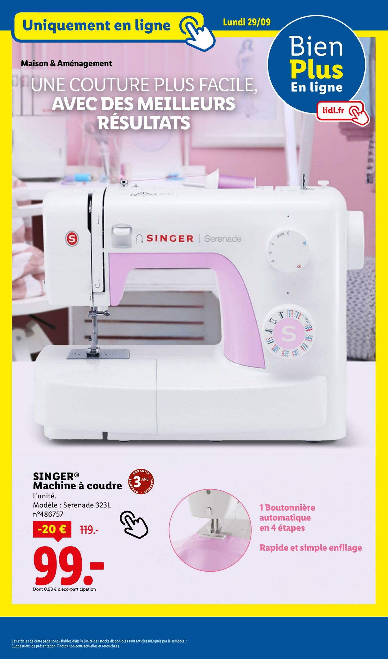 Catalogue Lidl 25.09.2025 - 01.10.2025