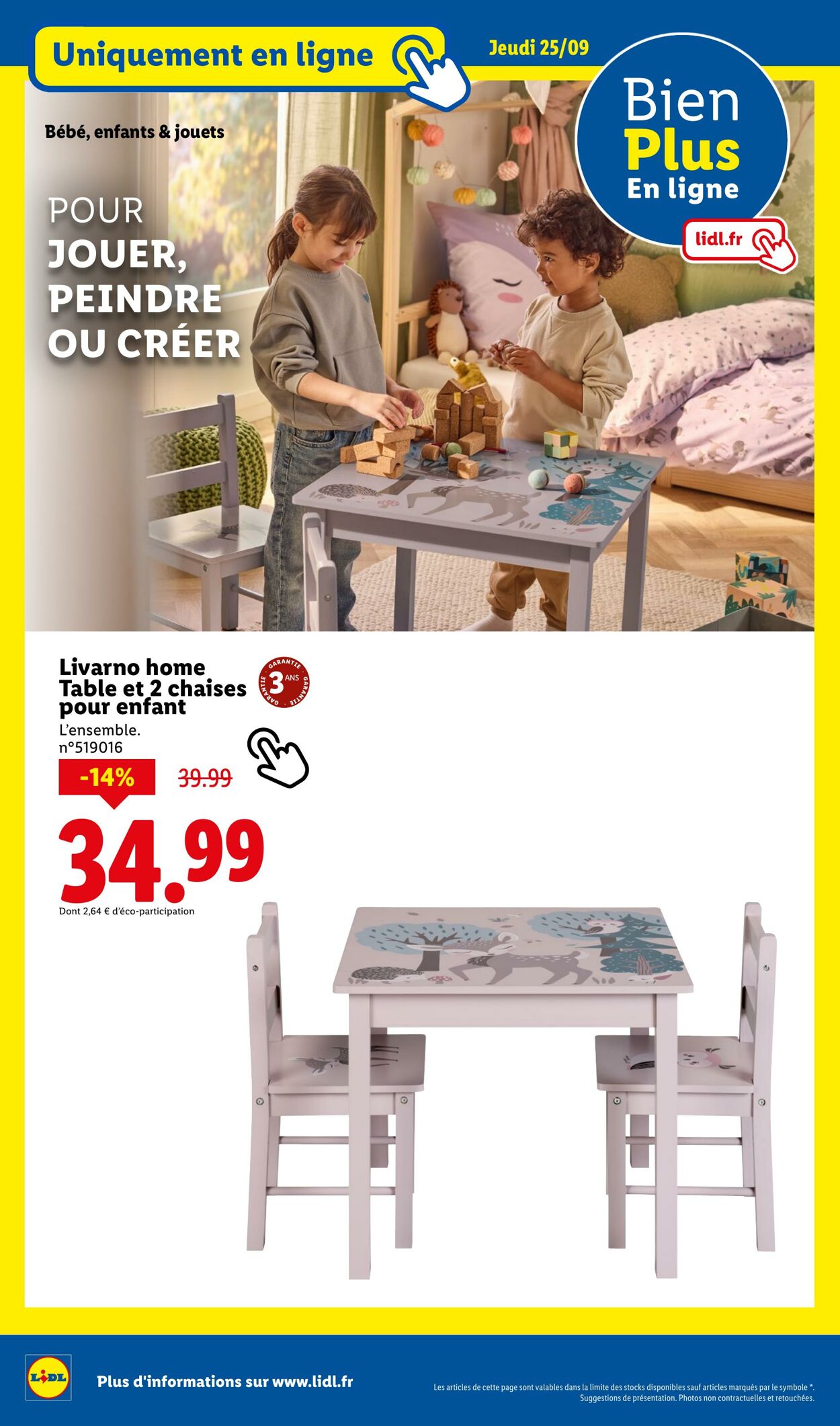 Catalogue Lidl 25.09.2025 - 01.10.2025