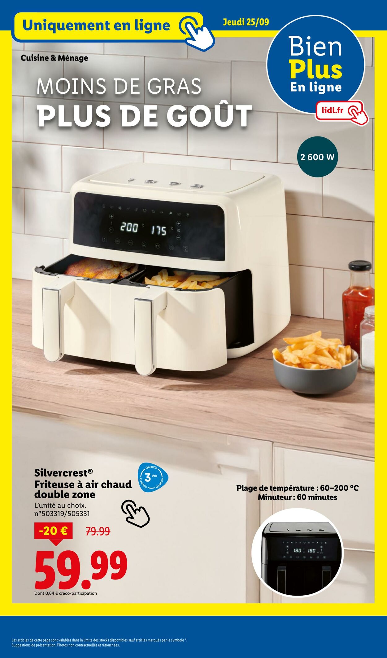 Catalogue Lidl 25.09.2025 - 01.10.2025